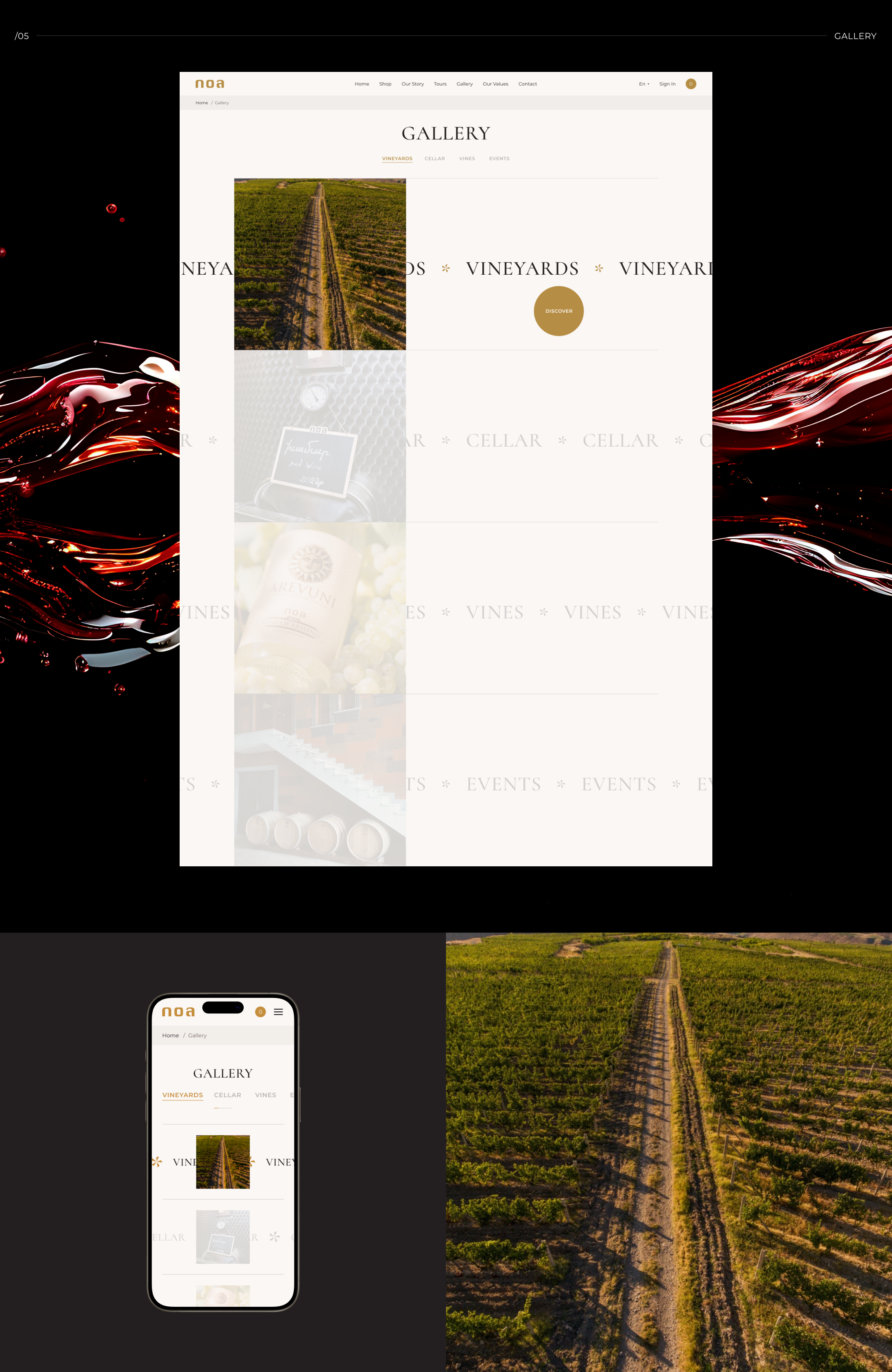 NOA WINE | E-commerce — Изображение №11 — Интерфейсы на Dprofile