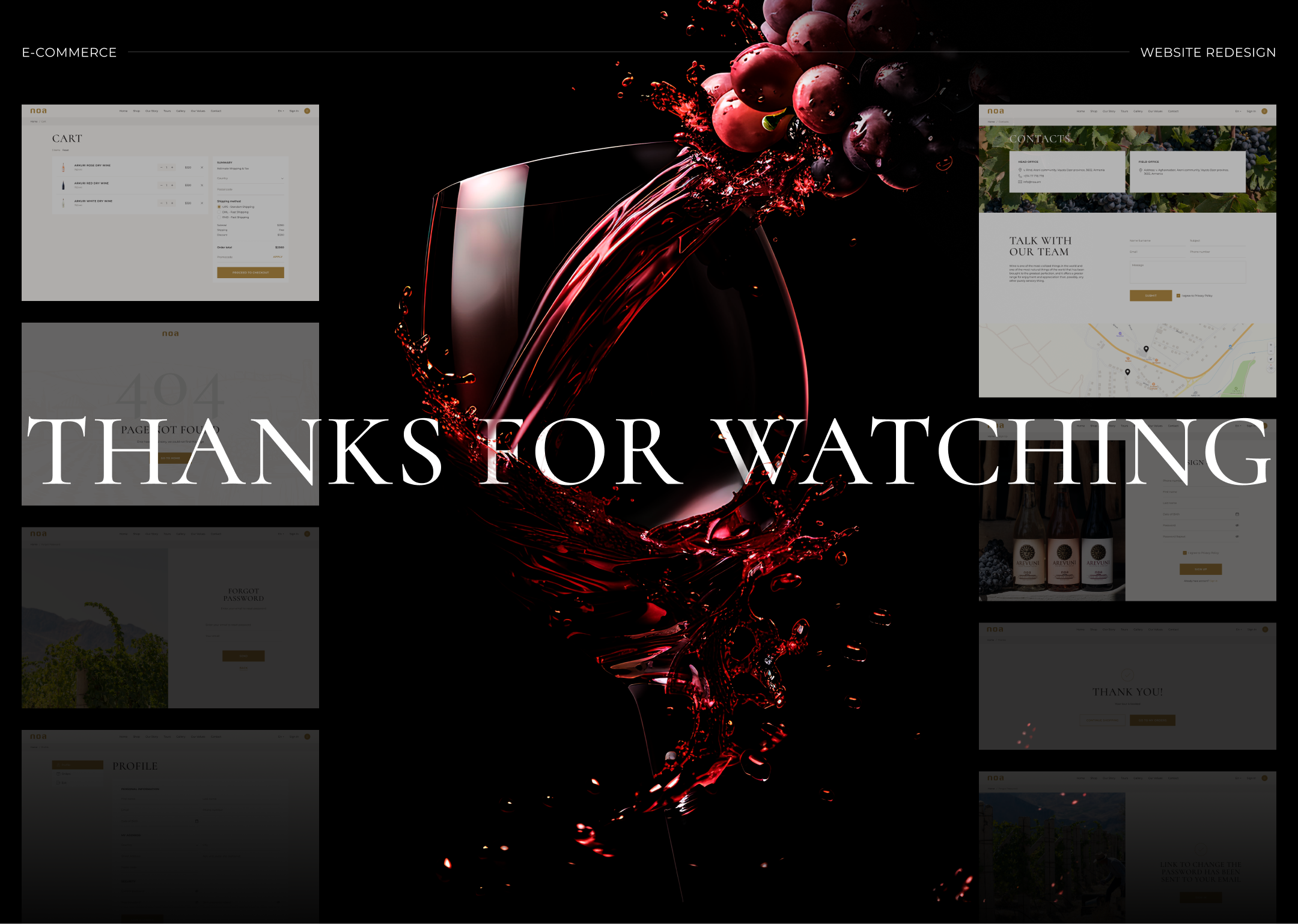 NOA WINE | E-commerce — Изображение №12 — Интерфейсы на Dprofile