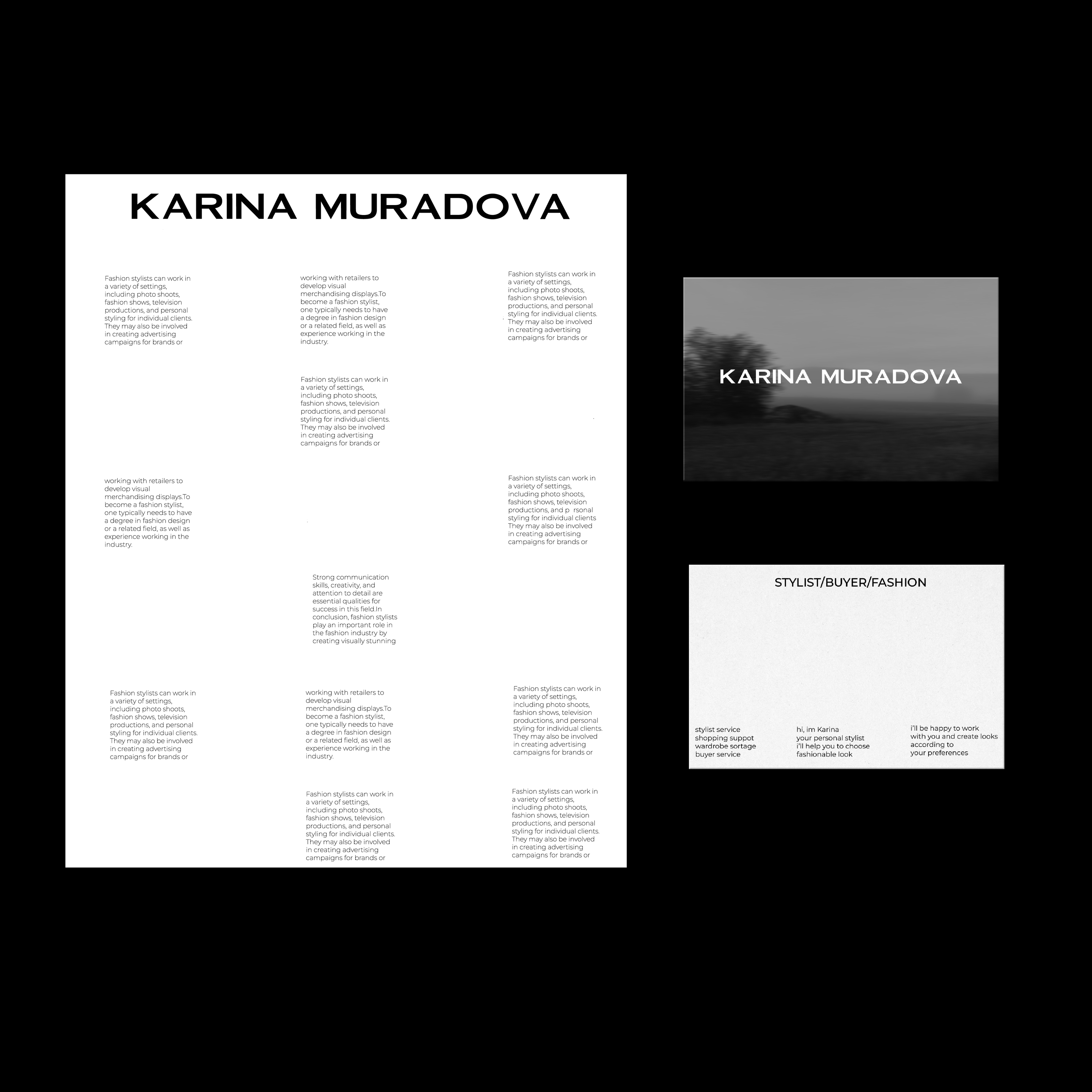 Фирменный стиль для личного бренда стилиста — Изображение №5 — Брендинг, Графика на Dprofile
