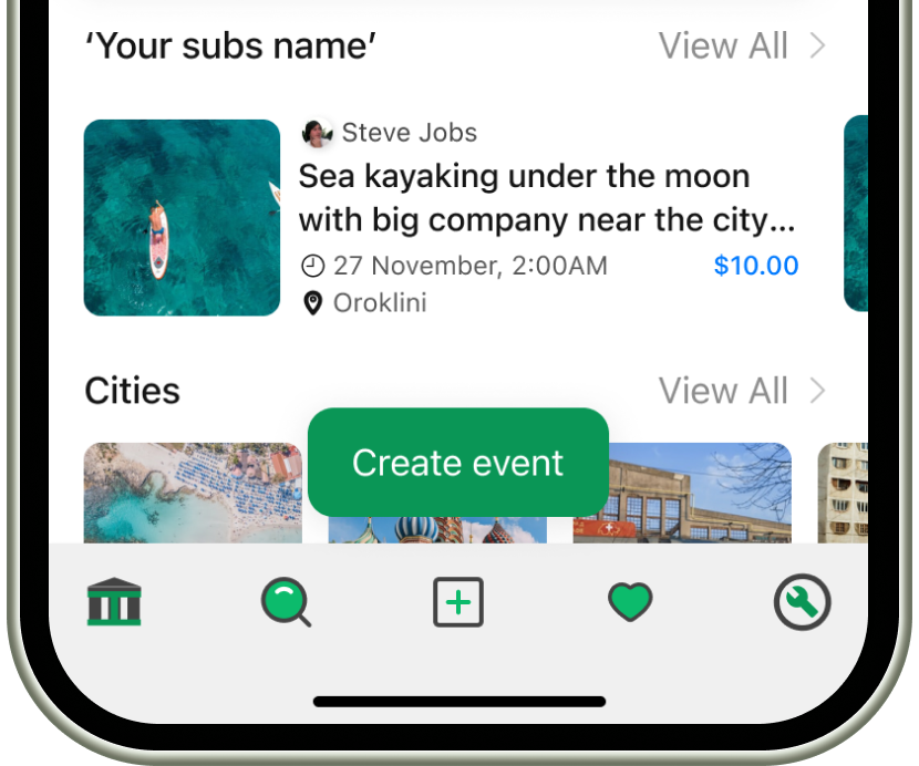 Event house app — Изображение №4 — Интерфейсы на Dprofile