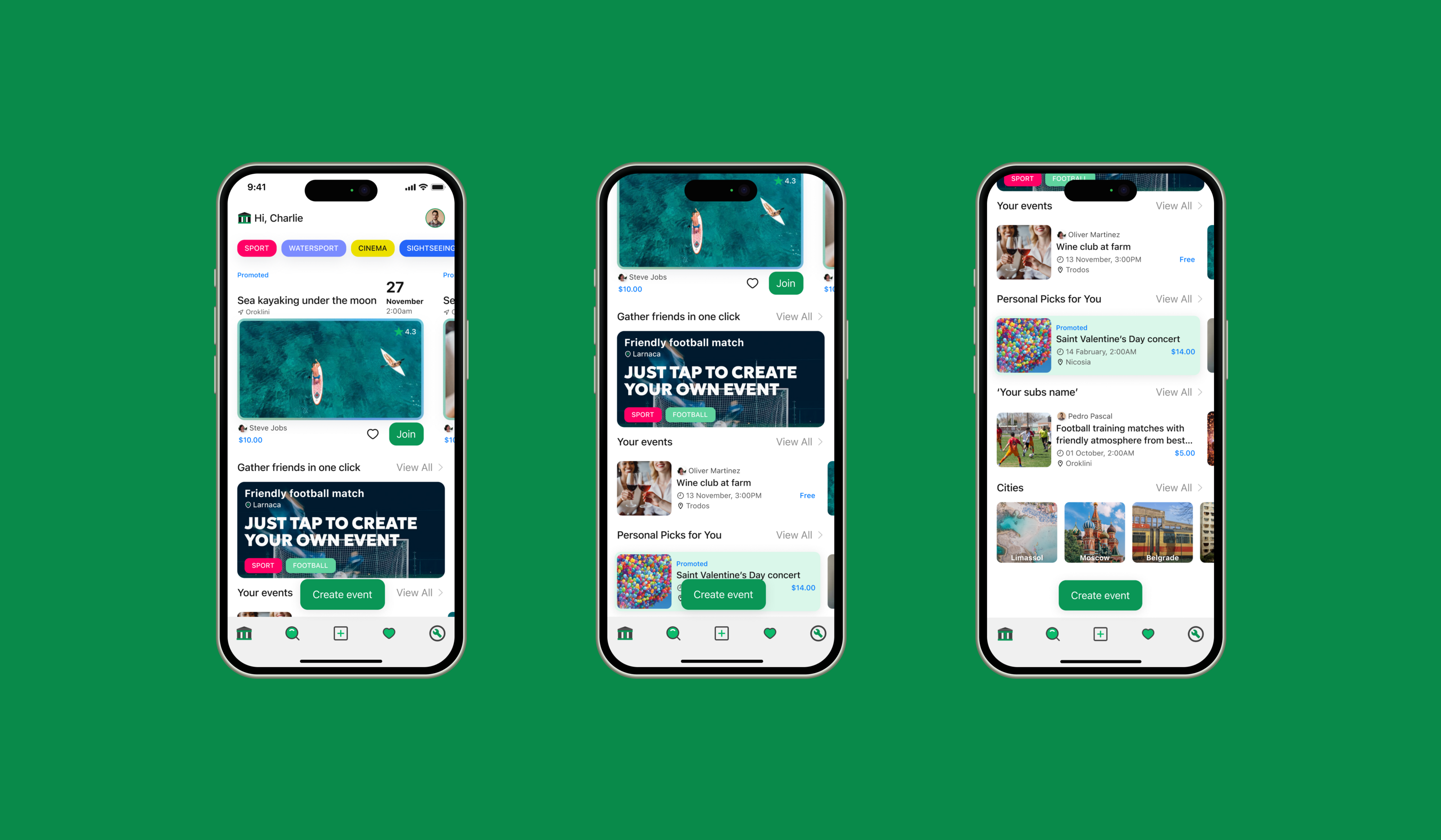 Event house app — Изображение №3 — Интерфейсы на Dprofile