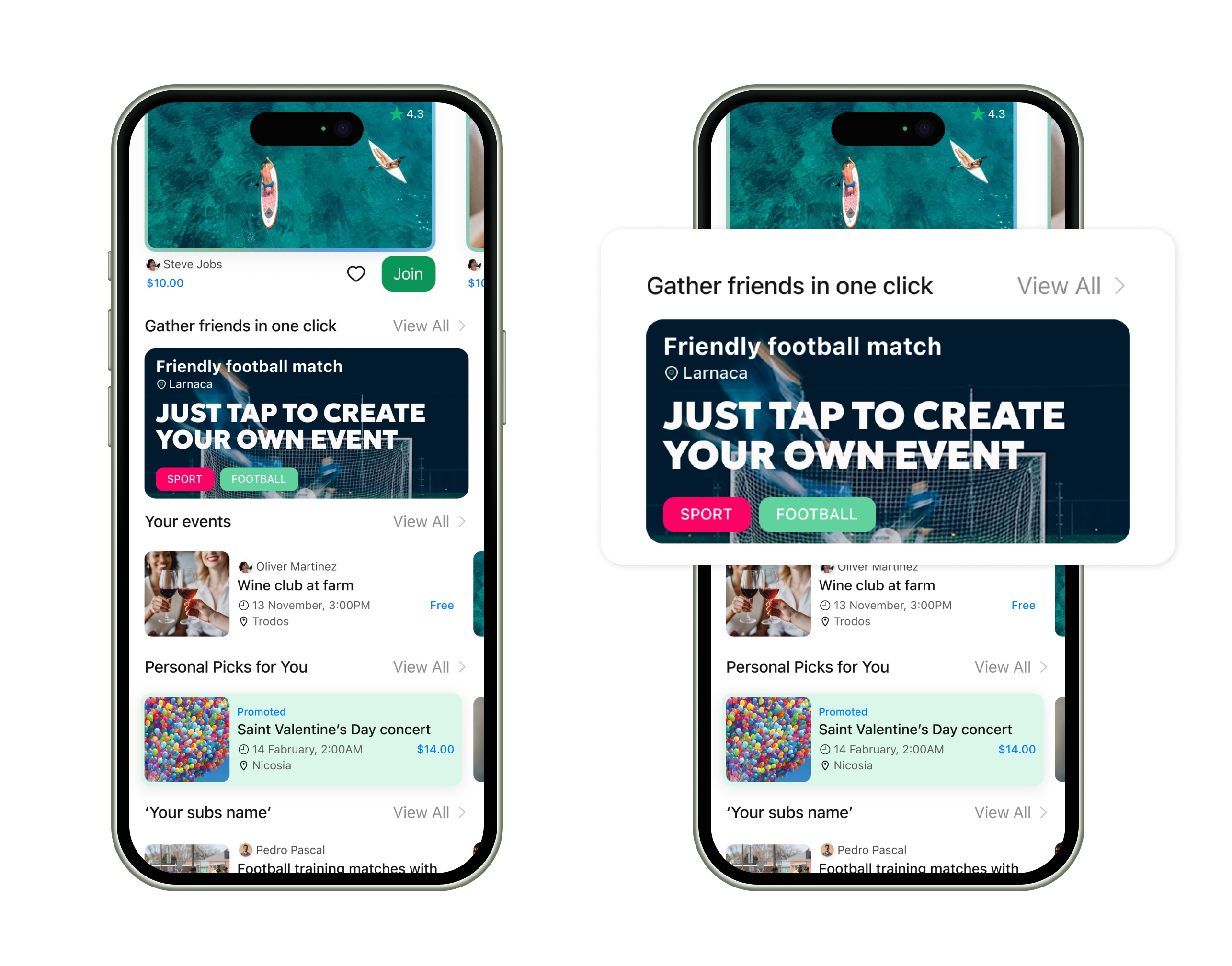 Event house app — Изображение №5 — Интерфейсы на Dprofile