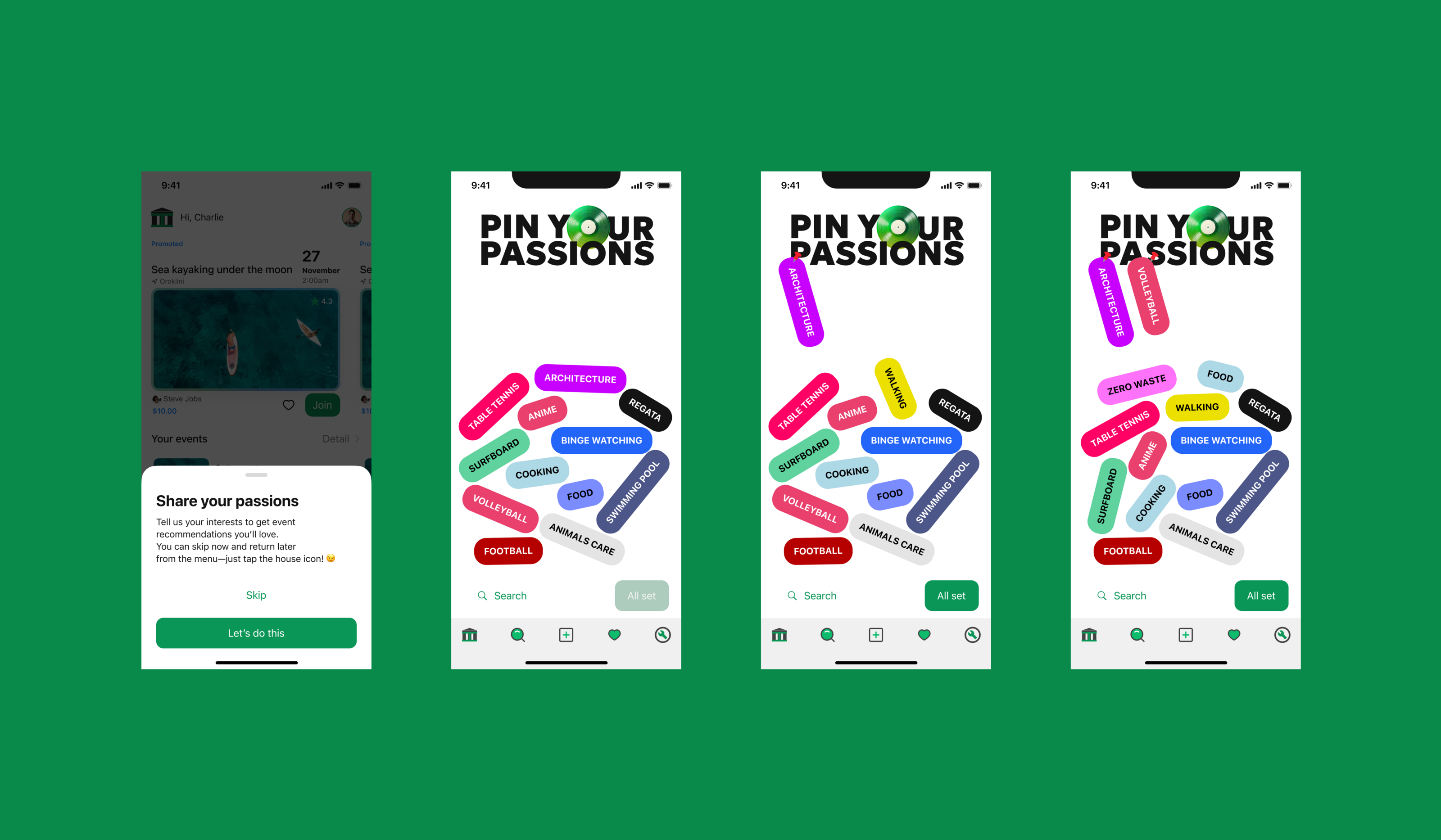 Event house app — Изображение №6 — Интерфейсы на Dprofile