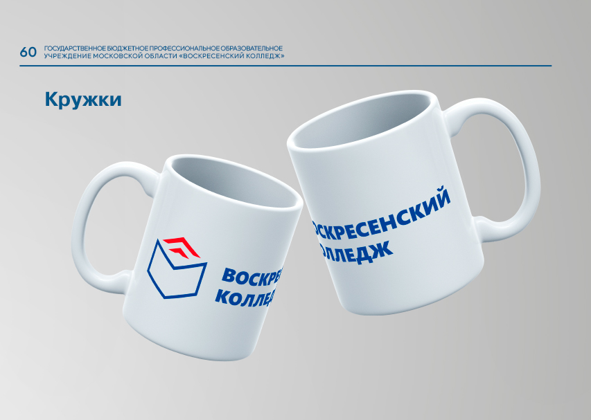 Брендбук для ГБПОУ МО "Воскресенский колледж" — Изображение №12 — Брендинг, Графика на Dprofile