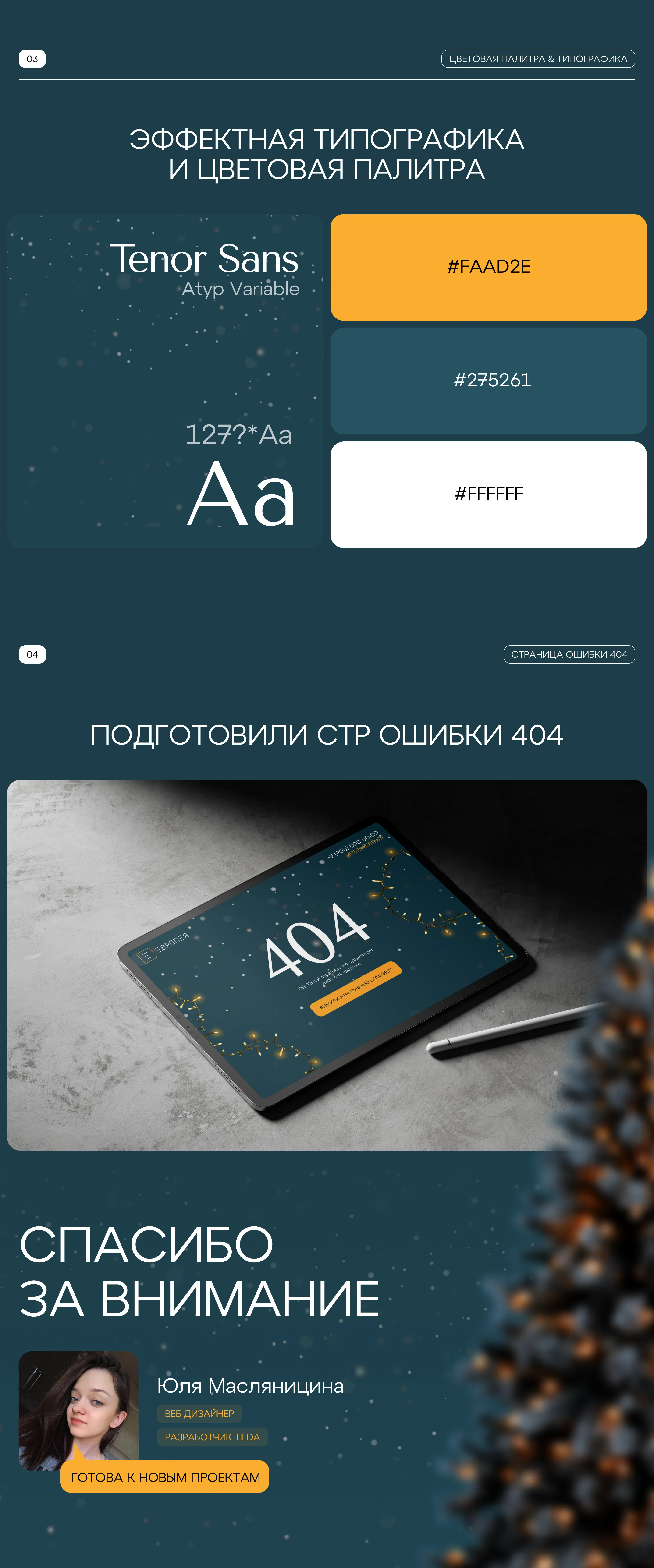 Европея | Лендинг под новогодний розыгрыш — Изображение №3 — Интерфейсы на Dprofile