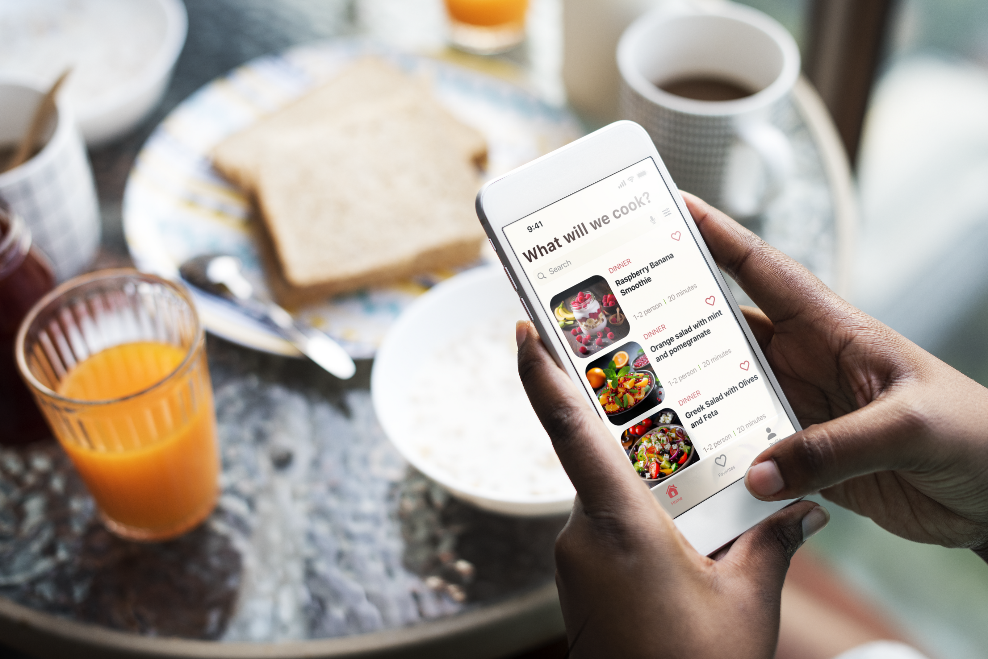 IOS app Food Recipes — Изображение №1 — Интерфейсы на Dprofile