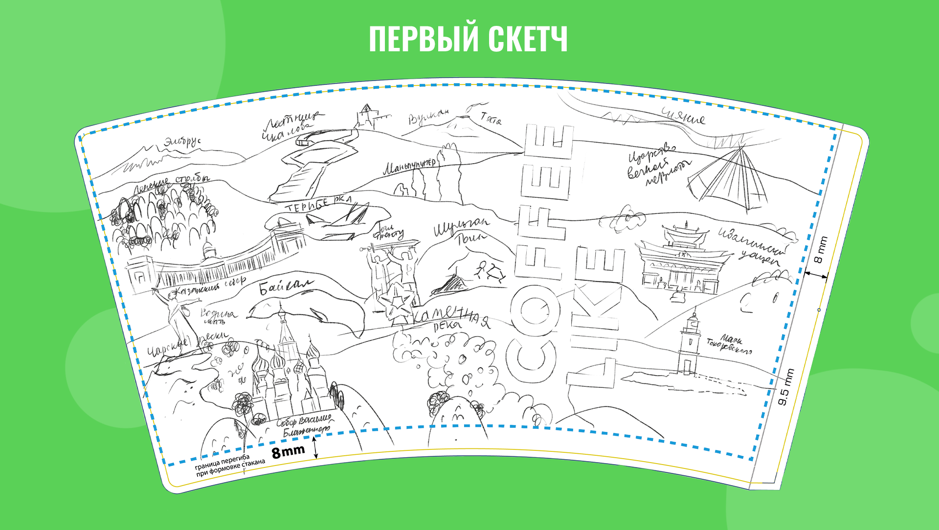Иллюстрация для стаканчика COFFEE LIKE — Изображение №4 — Брендинг, Иллюстрация на Dprofile