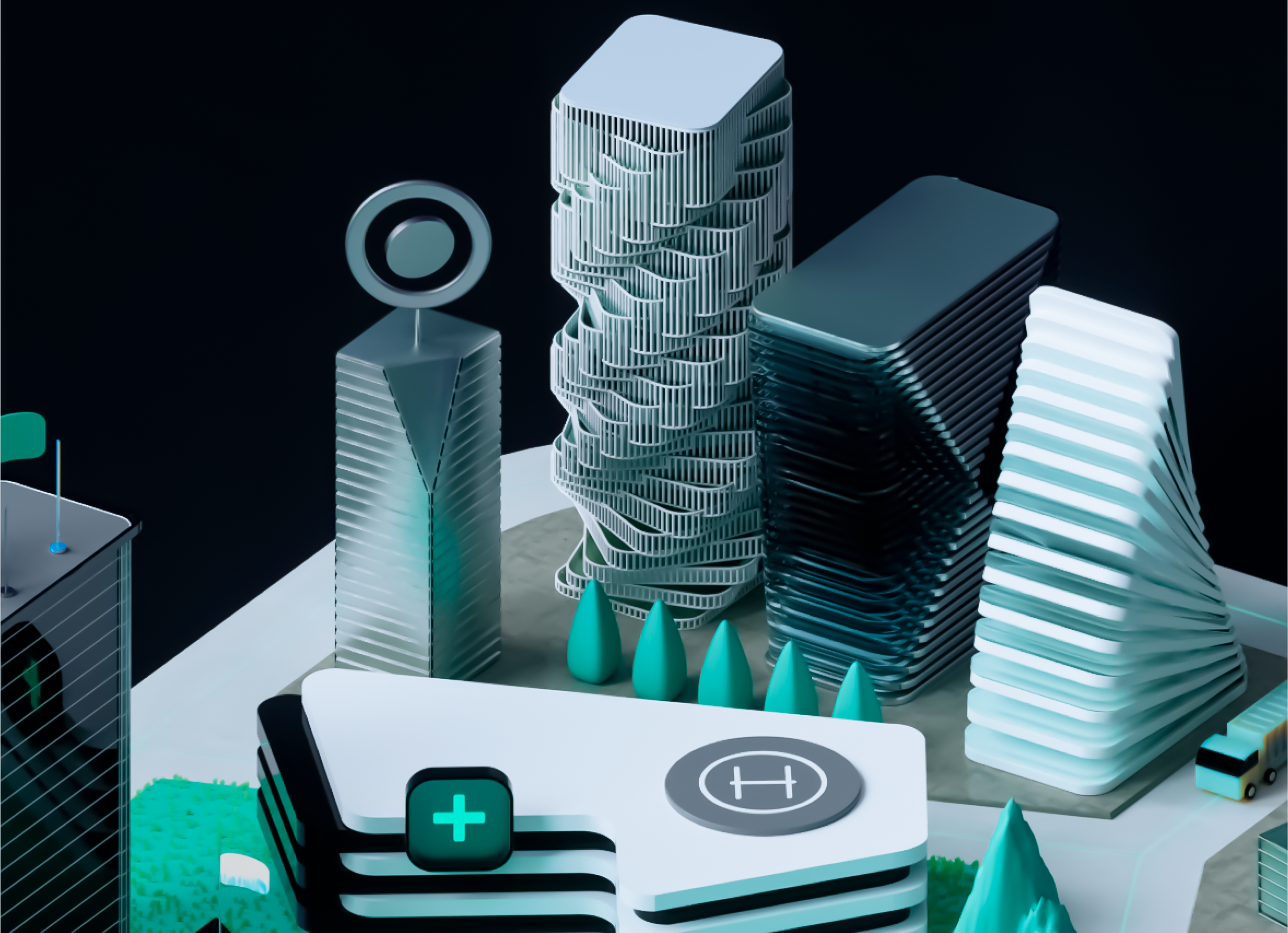 Districts — Изображение №9 — Иллюстрация, 3D на Dprofile