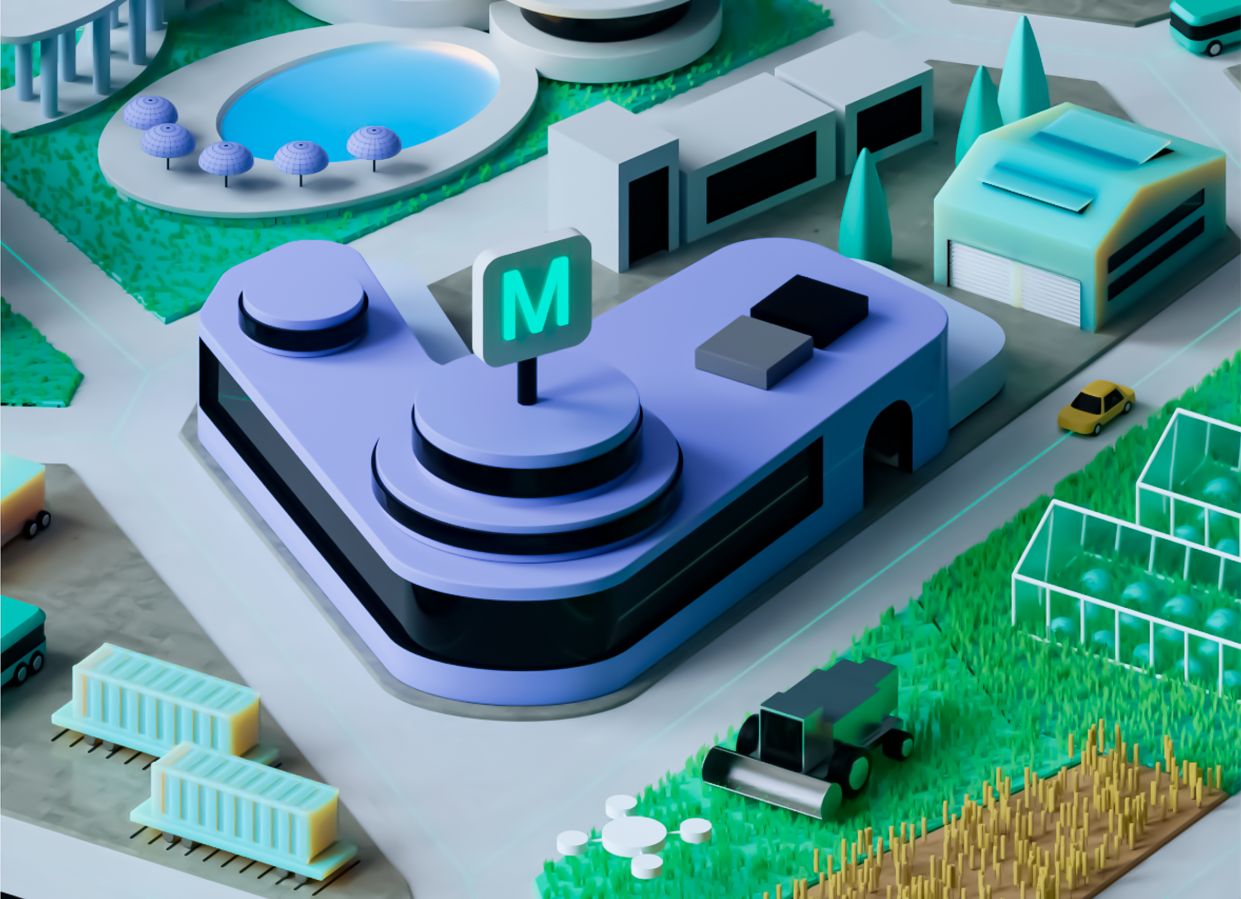 Districts — Изображение №6 — Иллюстрация, 3D на Dprofile