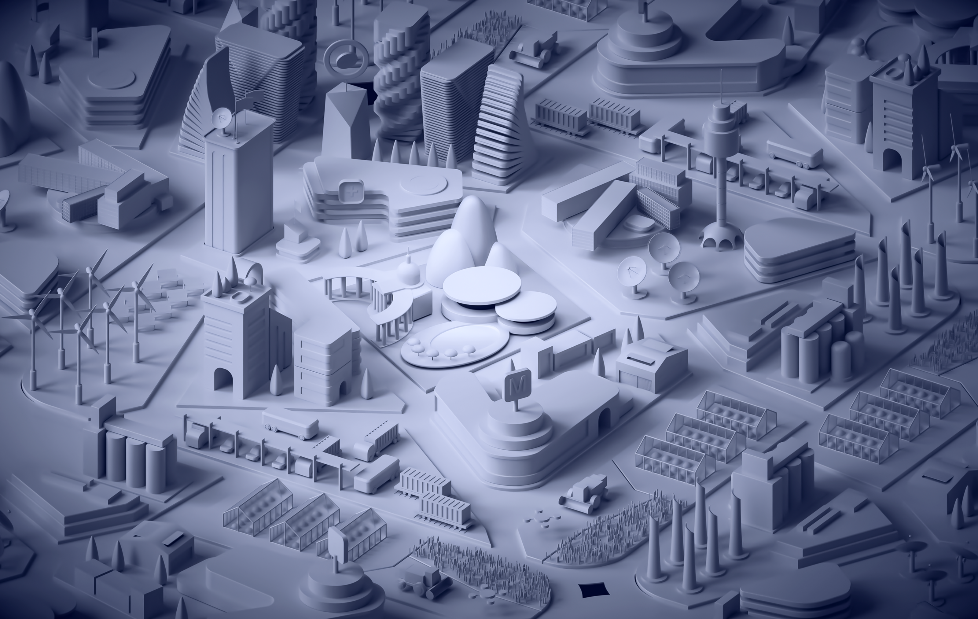 Districts — Изображение №4 — Иллюстрация, 3D на Dprofile