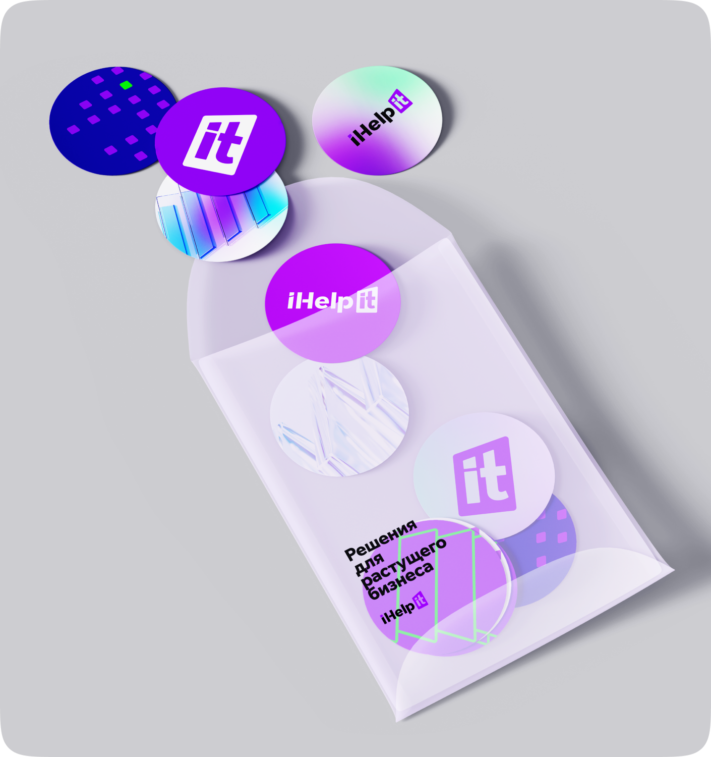 iHelpIT — Изображение №6 — Брендинг на Dprofile