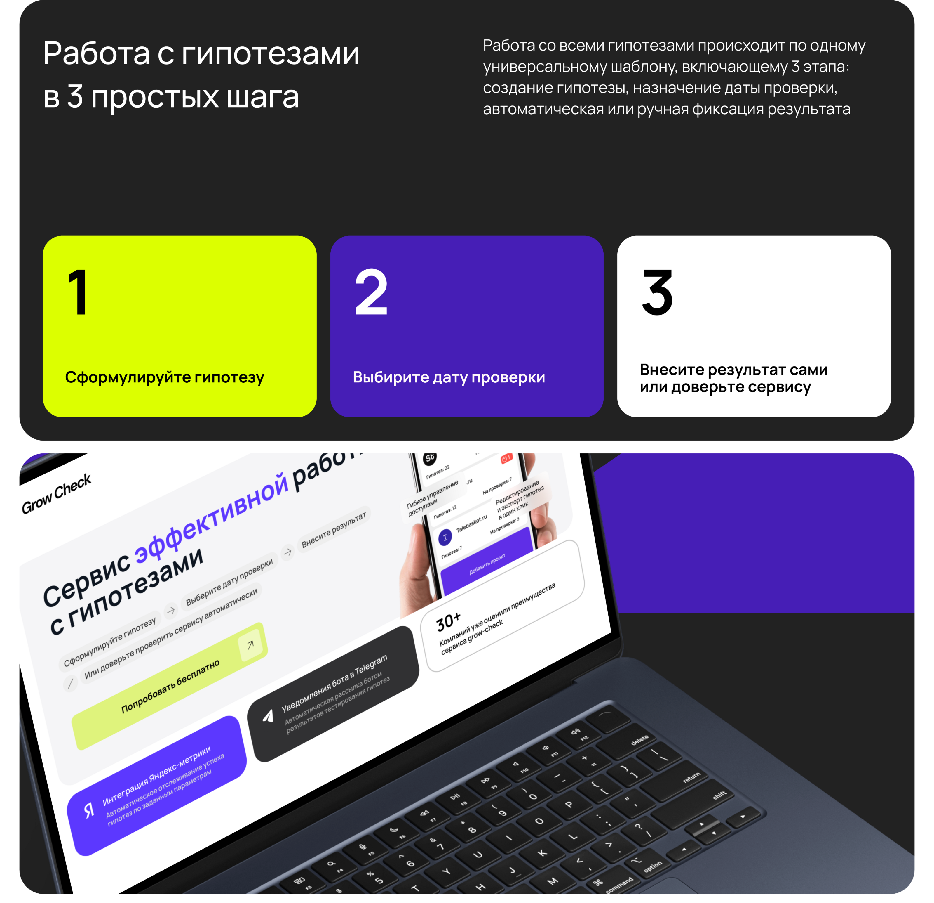 Grow-Check.ru | Service website — Изображение №2 — Интерфейсы на Dprofile