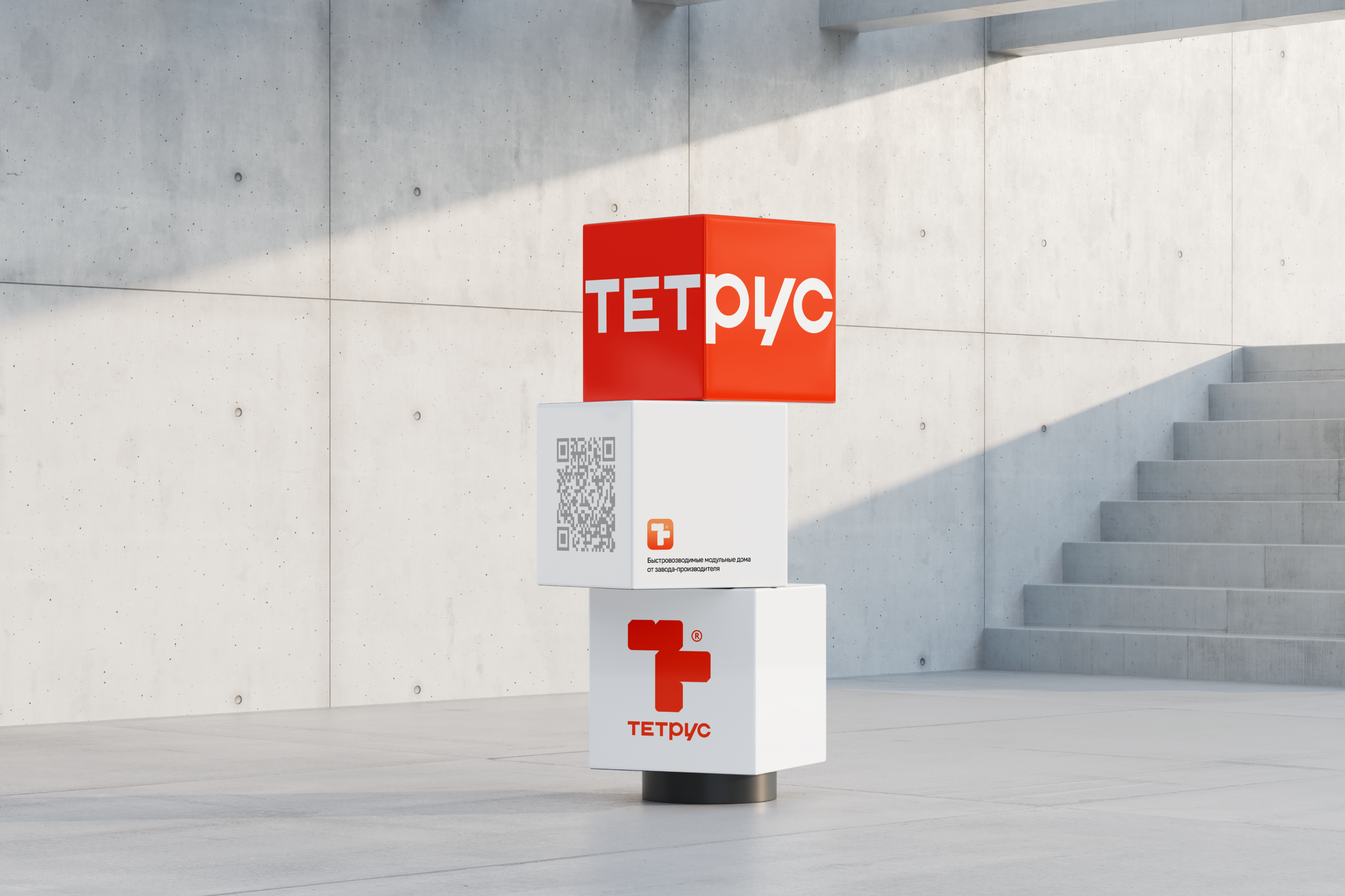 Разработка логотипа  для компании Тетрус — Изображение №12 — Брендинг на Dprofile