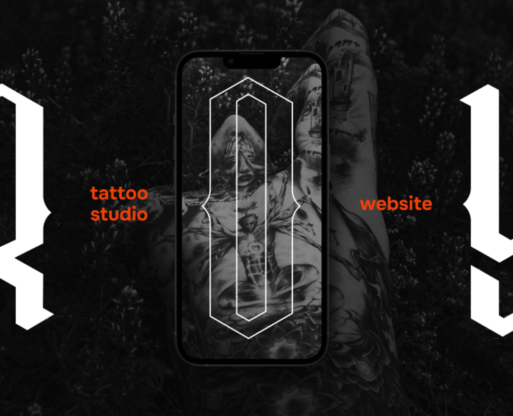 Редизайн сайта для тату студии ROY — Интерфейсы на Dprofile