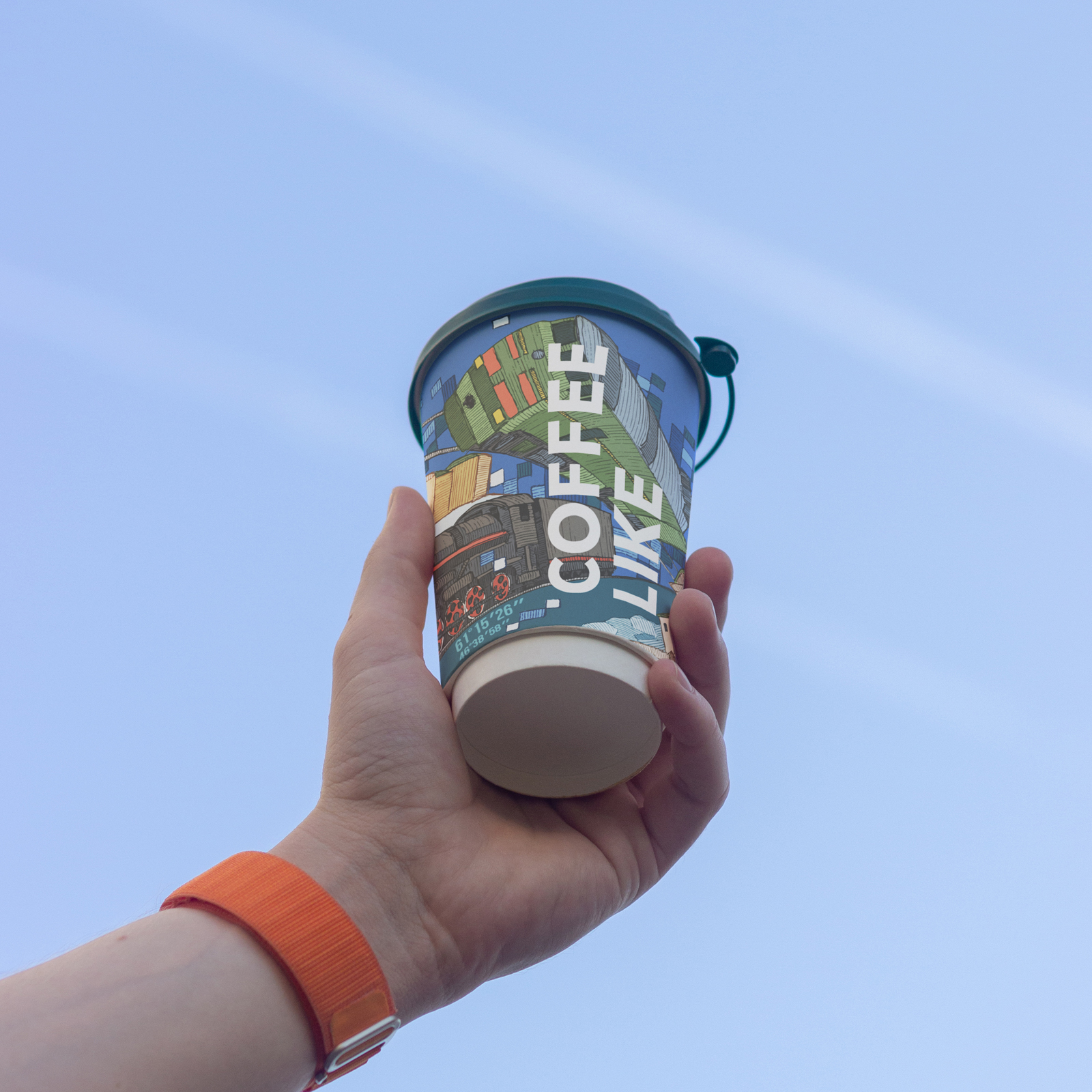 Малые кофе лайк города — Изображение №30 — Иллюстрация, Графика на Dprofile