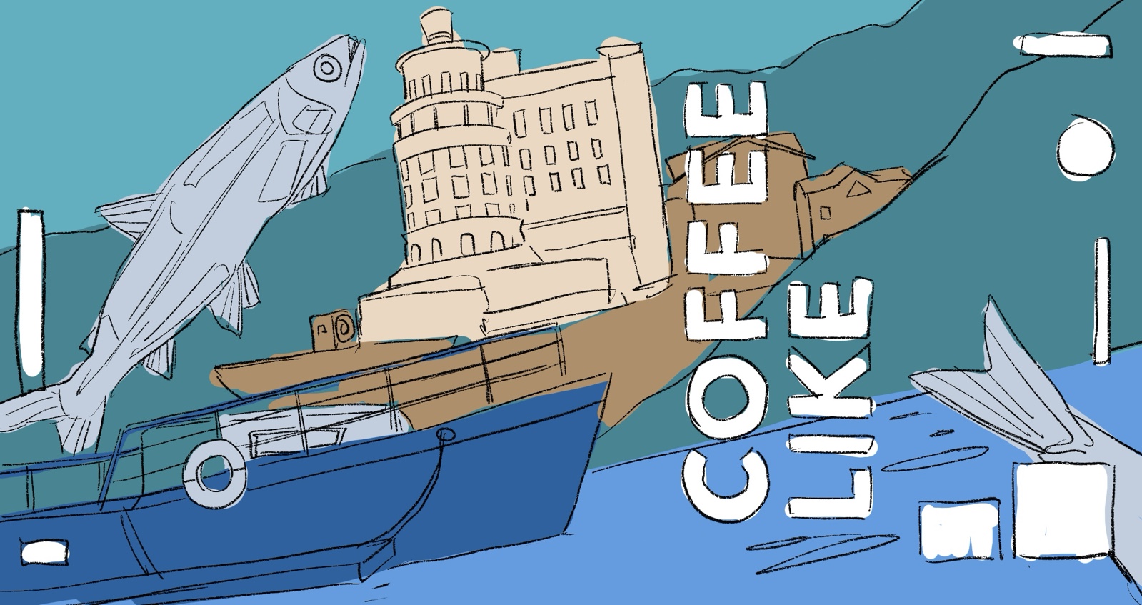 Малые кофе лайк города — Изображение №14 — Иллюстрация, Графика на Dprofile