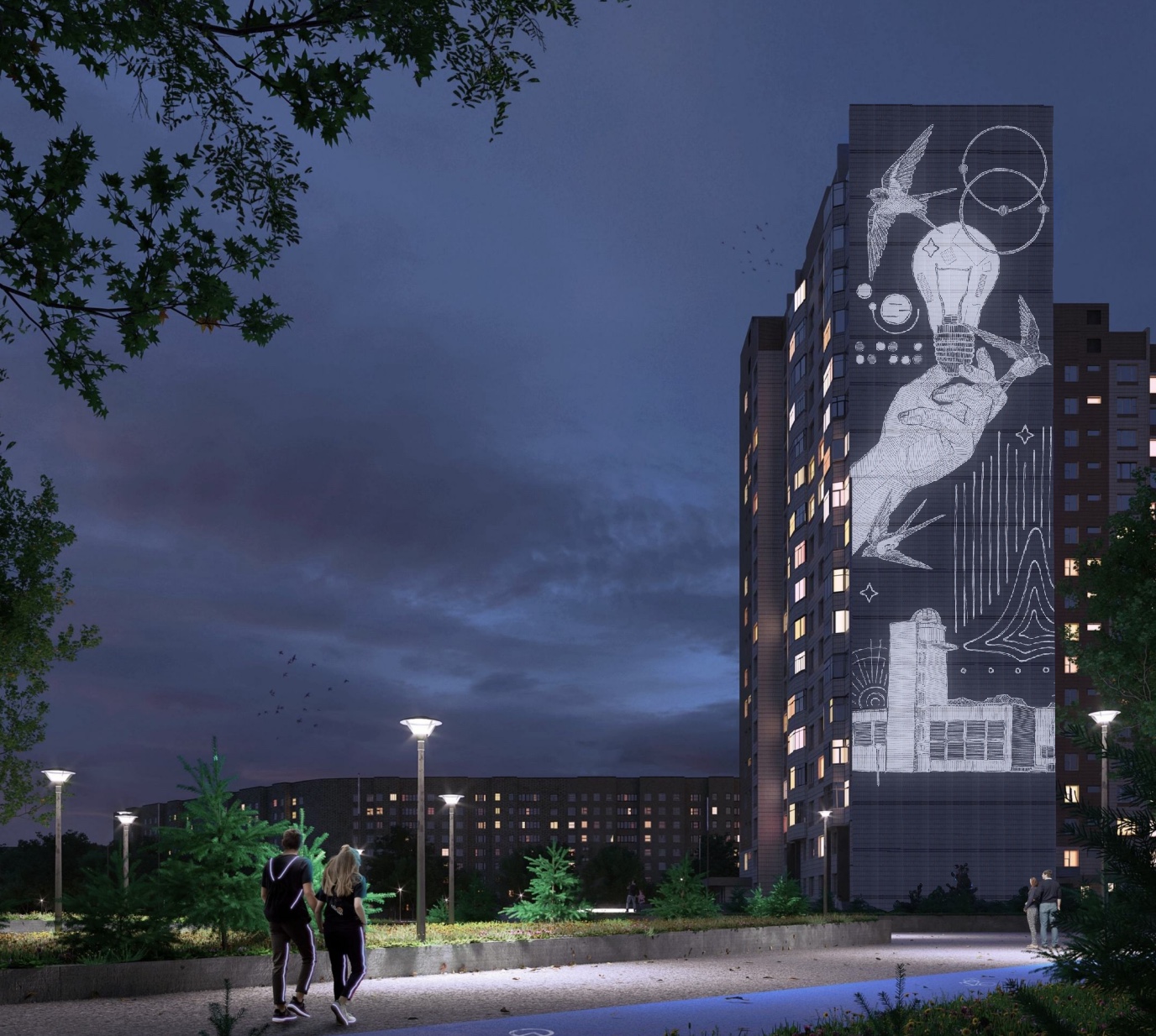 Черноголовка. Научная проекция. — Изображение №16 — Брендинг, Иллюстрация на Dprofile