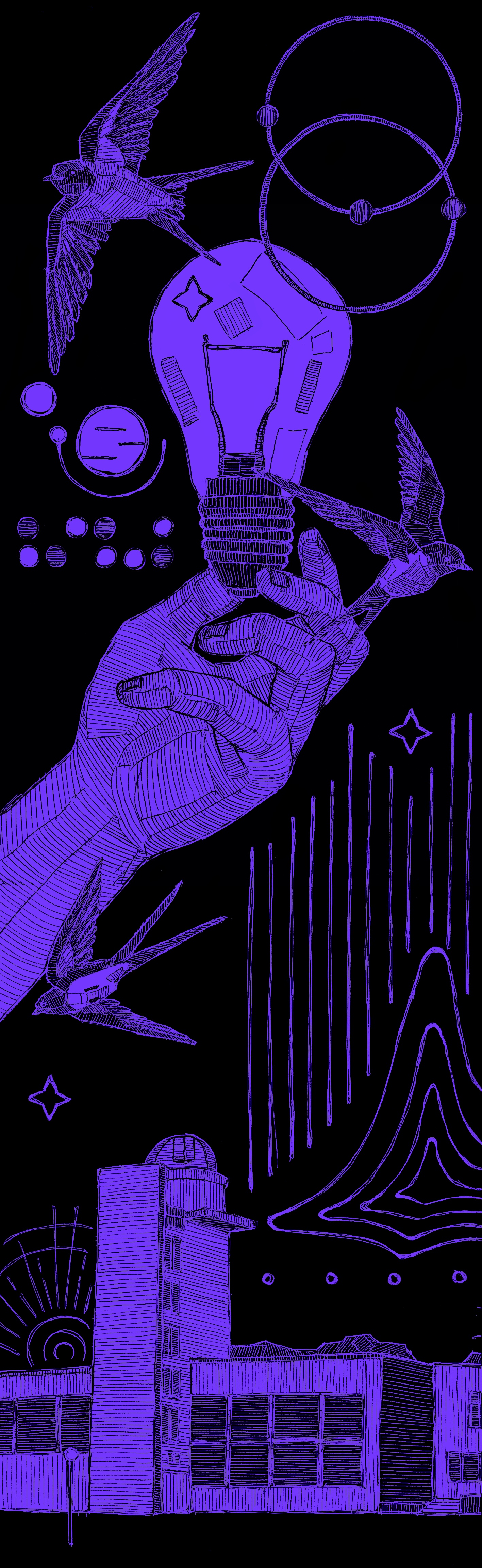 Черноголовка. Научная проекция. — Изображение №13 — Брендинг, Иллюстрация на Dprofile