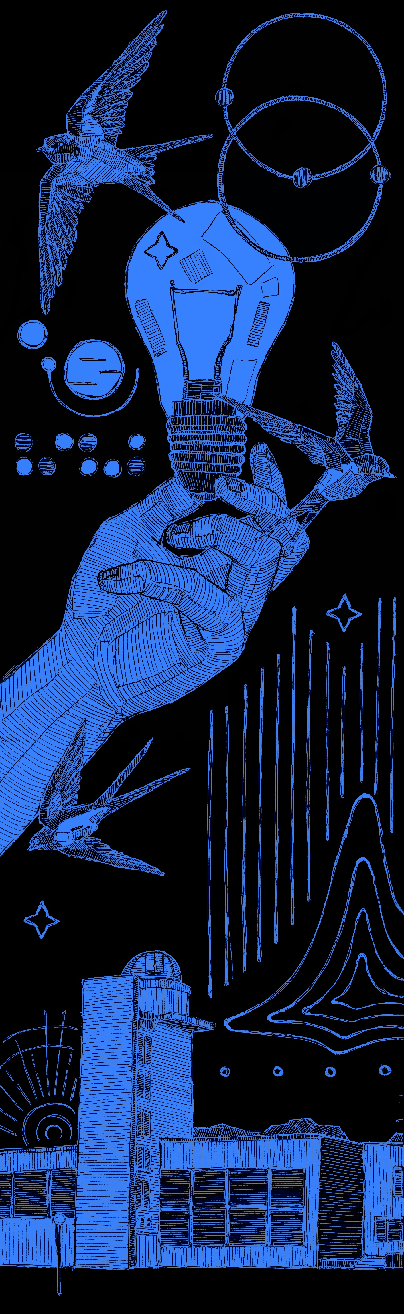 Черноголовка. Научная проекция. — Изображение №14 — Брендинг, Иллюстрация на Dprofile