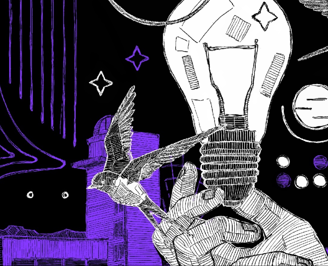 Черноголовка. Научная проекция. — Брендинг, Иллюстрация на Dprofile