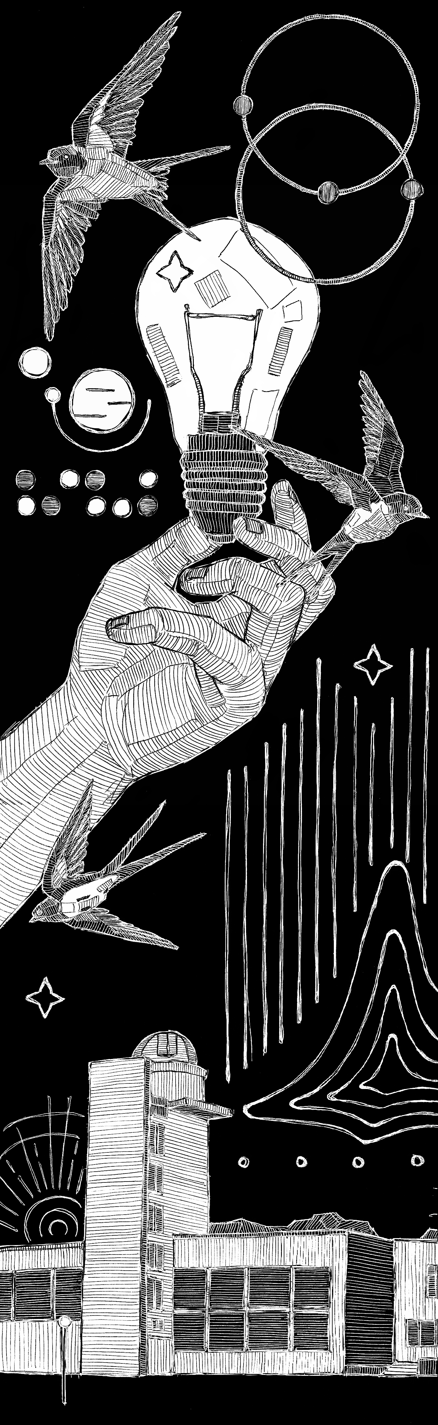 Черноголовка. Научная проекция. — Изображение №11 — Брендинг, Иллюстрация на Dprofile