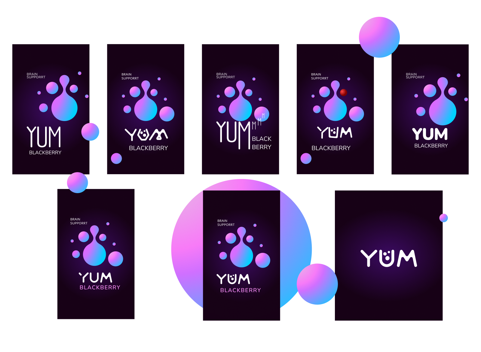 YUM - инновационный функциональный напиток — Изображение №3 — Брендинг на Dprofile