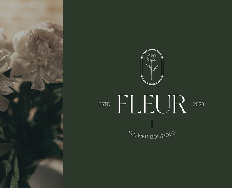 FLEUR — Брендинг, Анимация на Dprofile