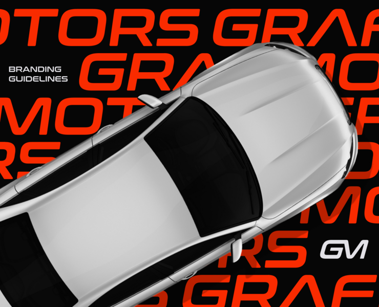 Grafmotors — Visual identity — Брендинг, Маркетинг на Dprofile