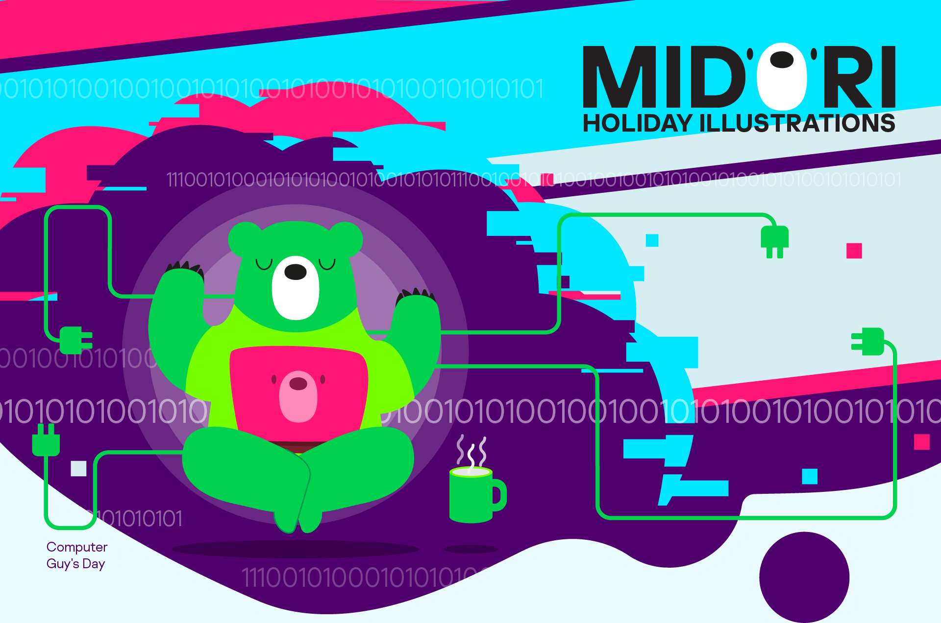 Фирменный стиль праздничных открыток — Изображение №1 — Брендинг, Иллюстрация на Dprofile