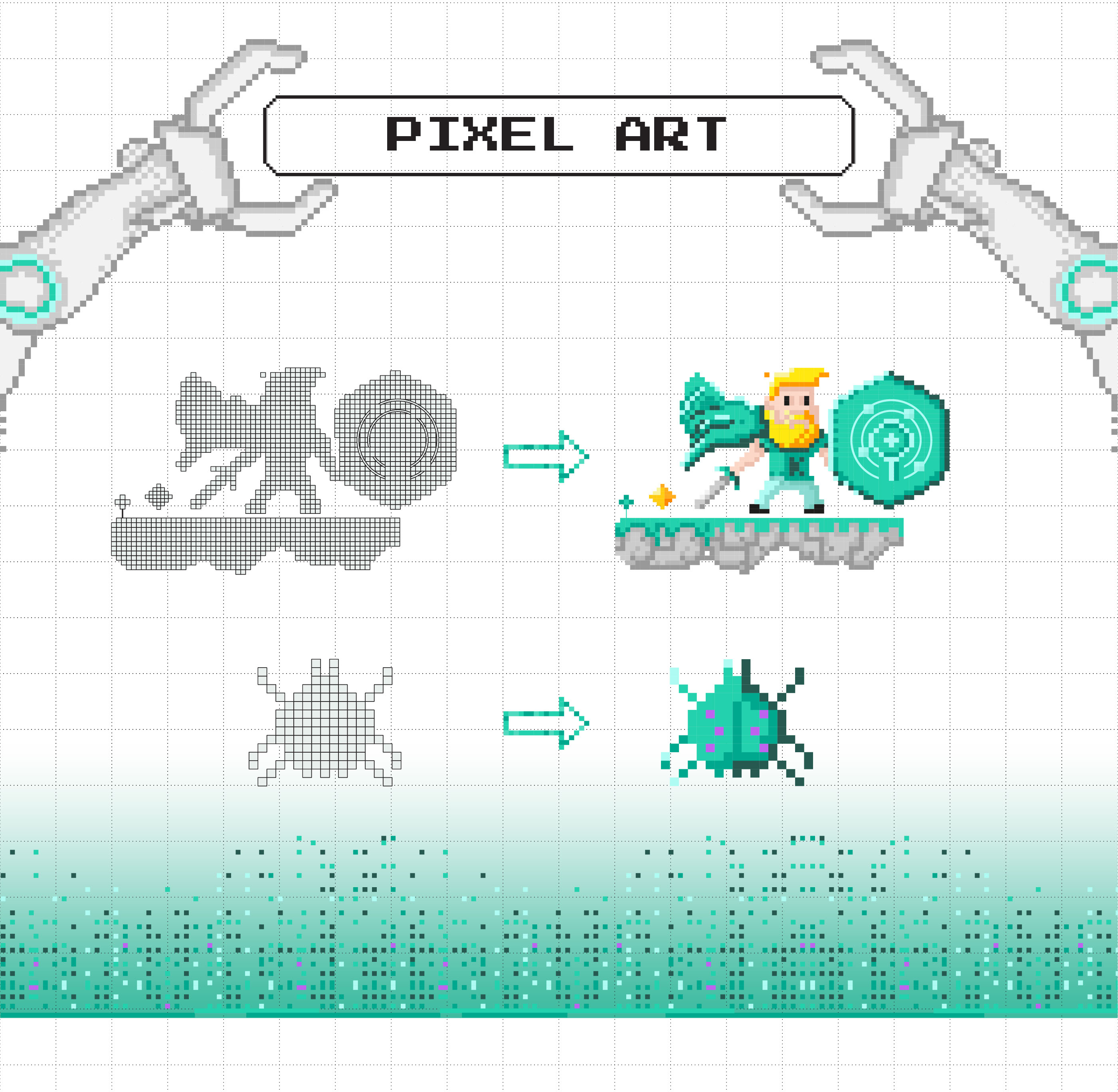 Pixel Art — Изображение №1 — Иллюстрация, Графика на Dprofile