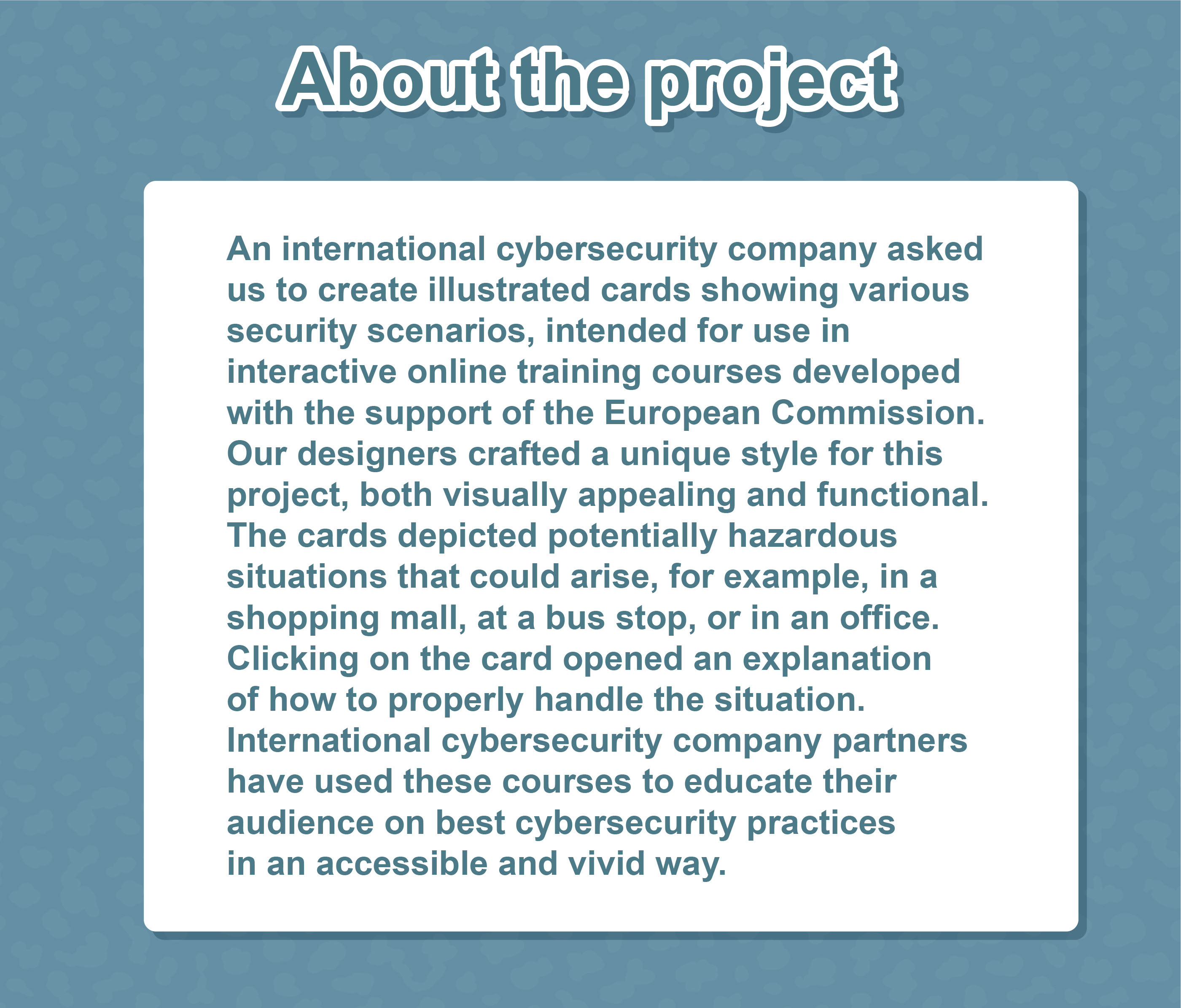 Security cards for a cybersecurity company — Изображение №3 — Графика, Анимация на Dprofile