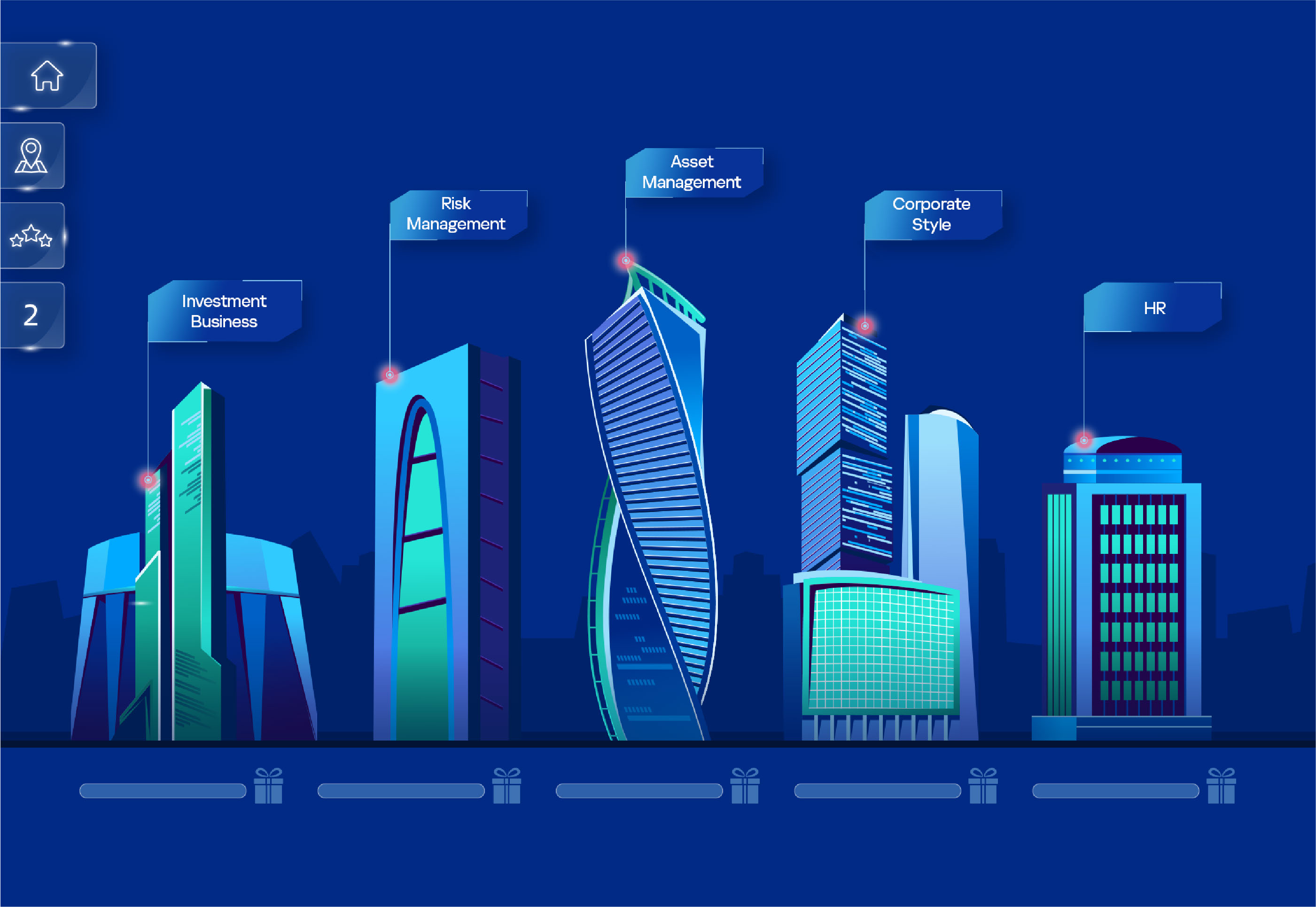 E-learning Sample for a Financial Company — Изображение №3 — Графика, Маркетинг на Dprofile