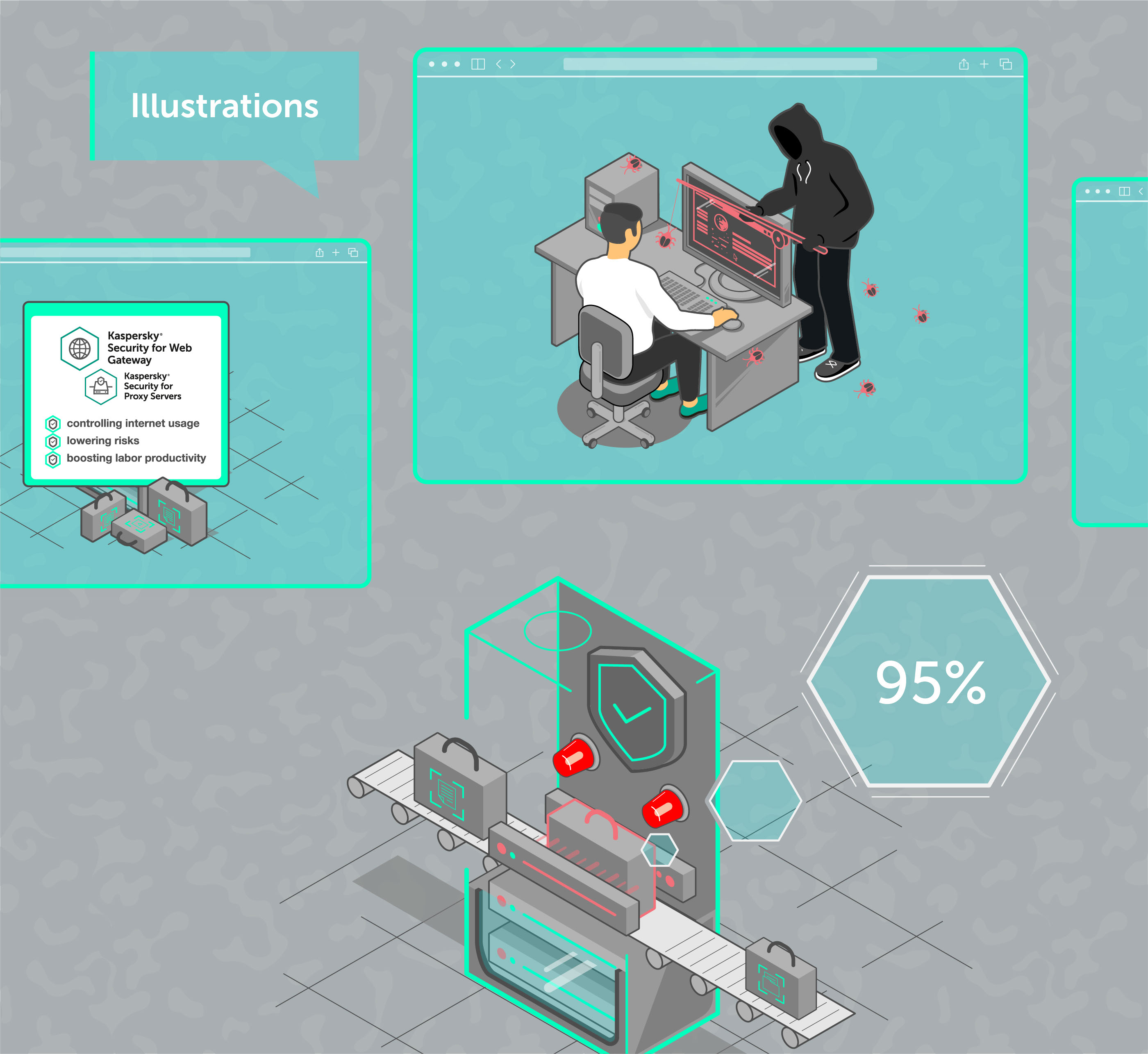 An animated video using isometric projection — Изображение №3 — Брендинг, 3D на Dprofile