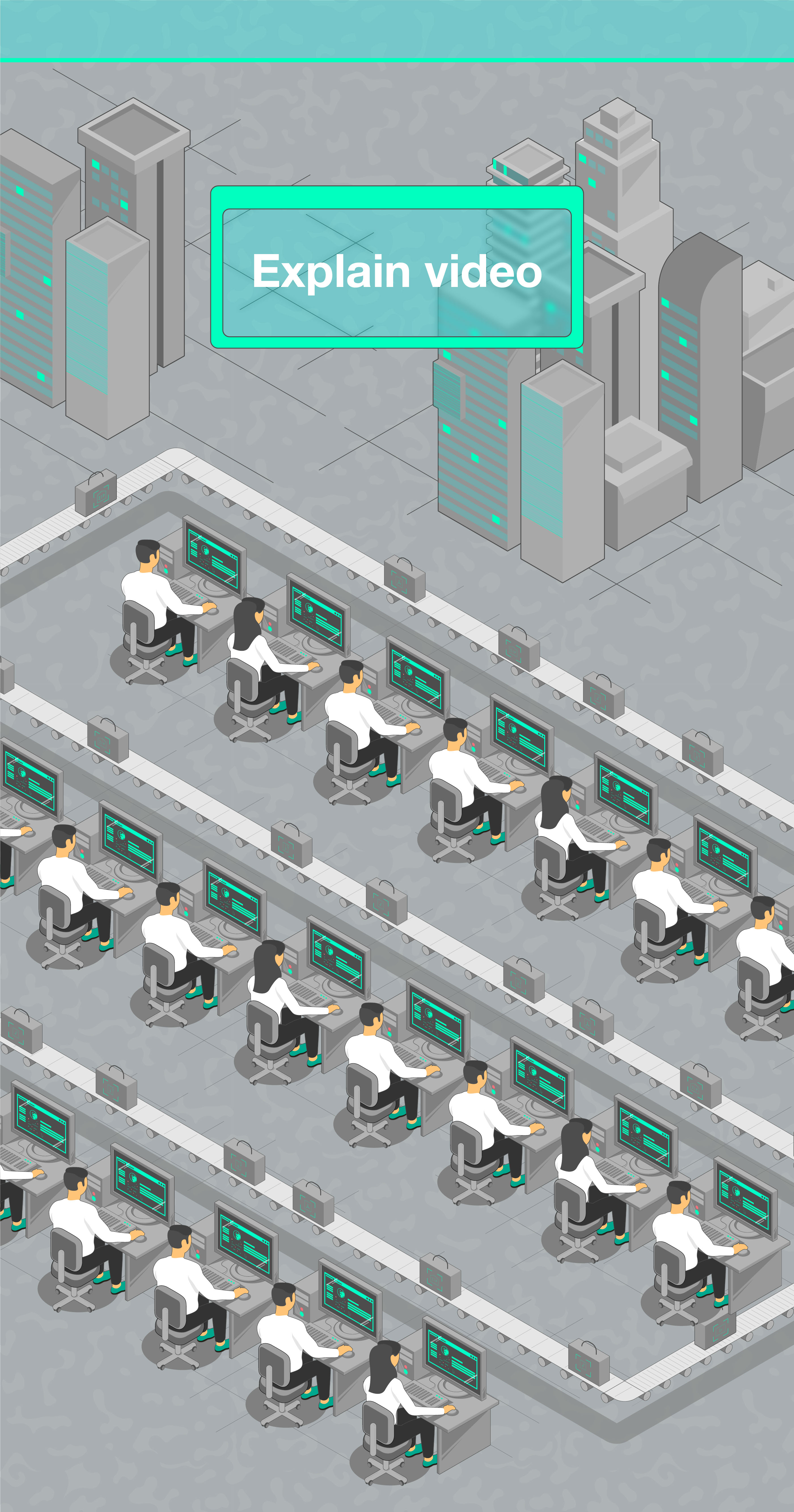 An animated video using isometric projection — Изображение №1 — Брендинг, 3D на Dprofile