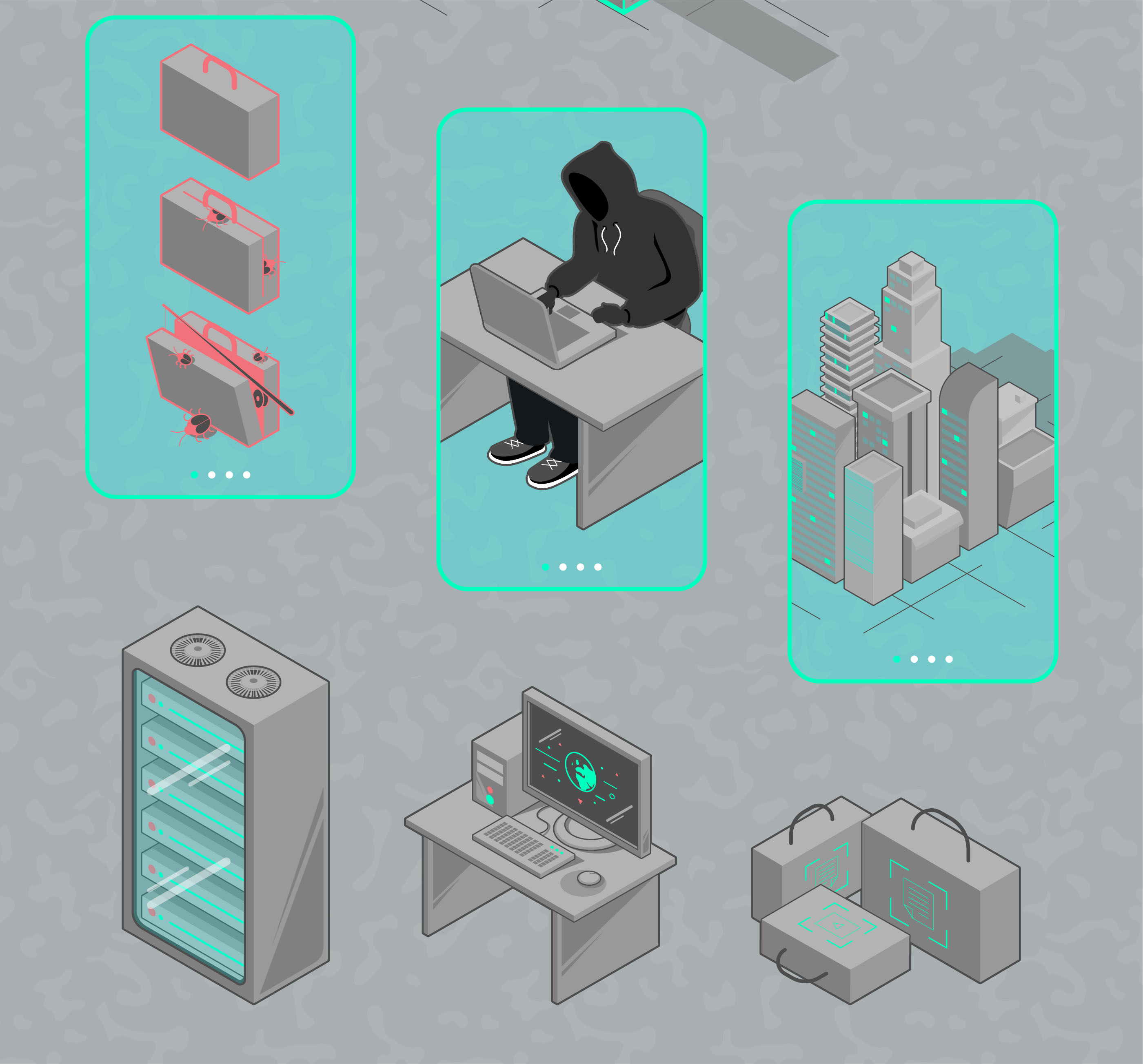 An animated video using isometric projection — Изображение №4 — Брендинг, 3D на Dprofile