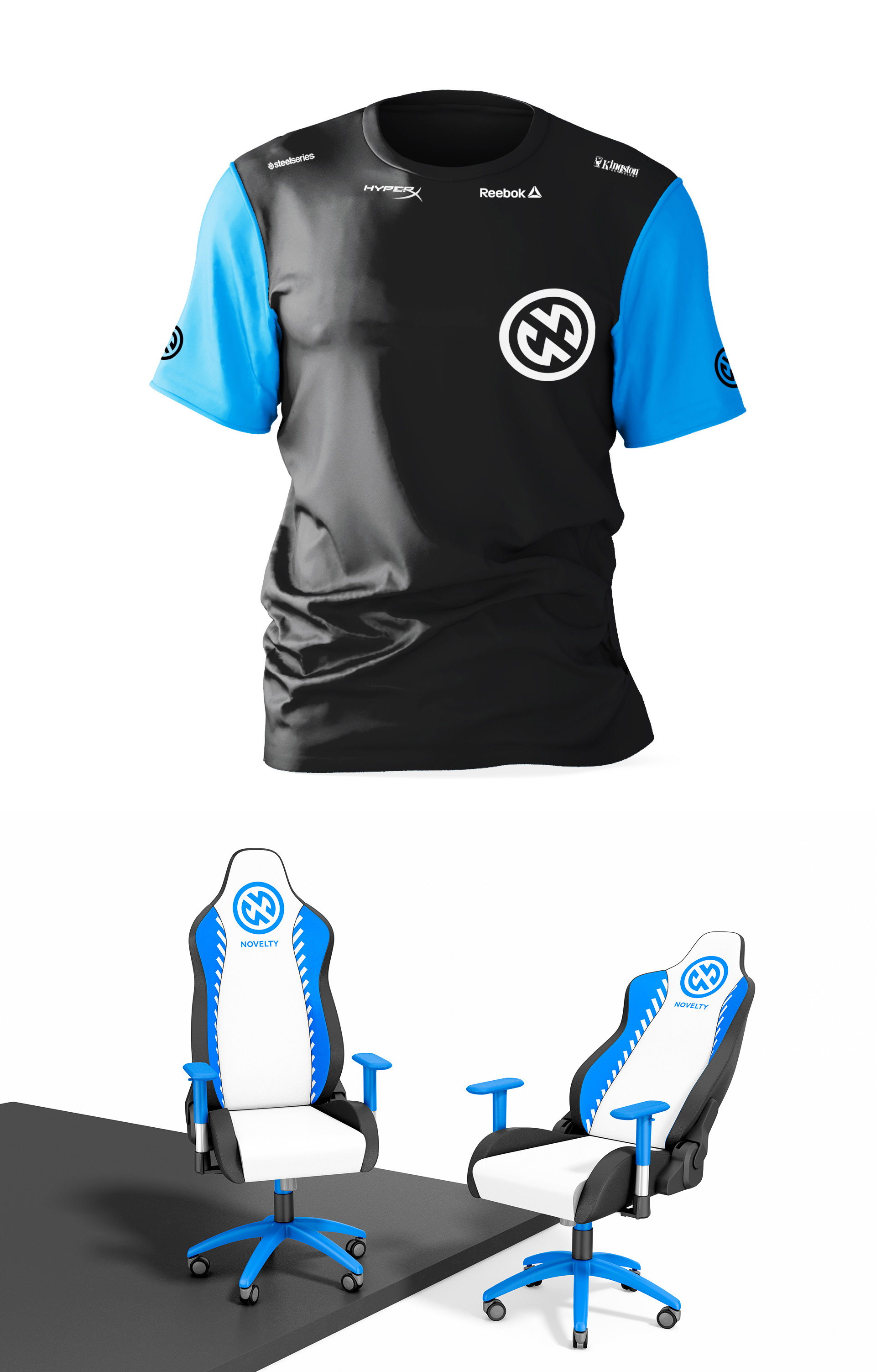 NOVELTY — CYBER CLUB — Изображение №7 — Брендинг, Графика на Dprofile