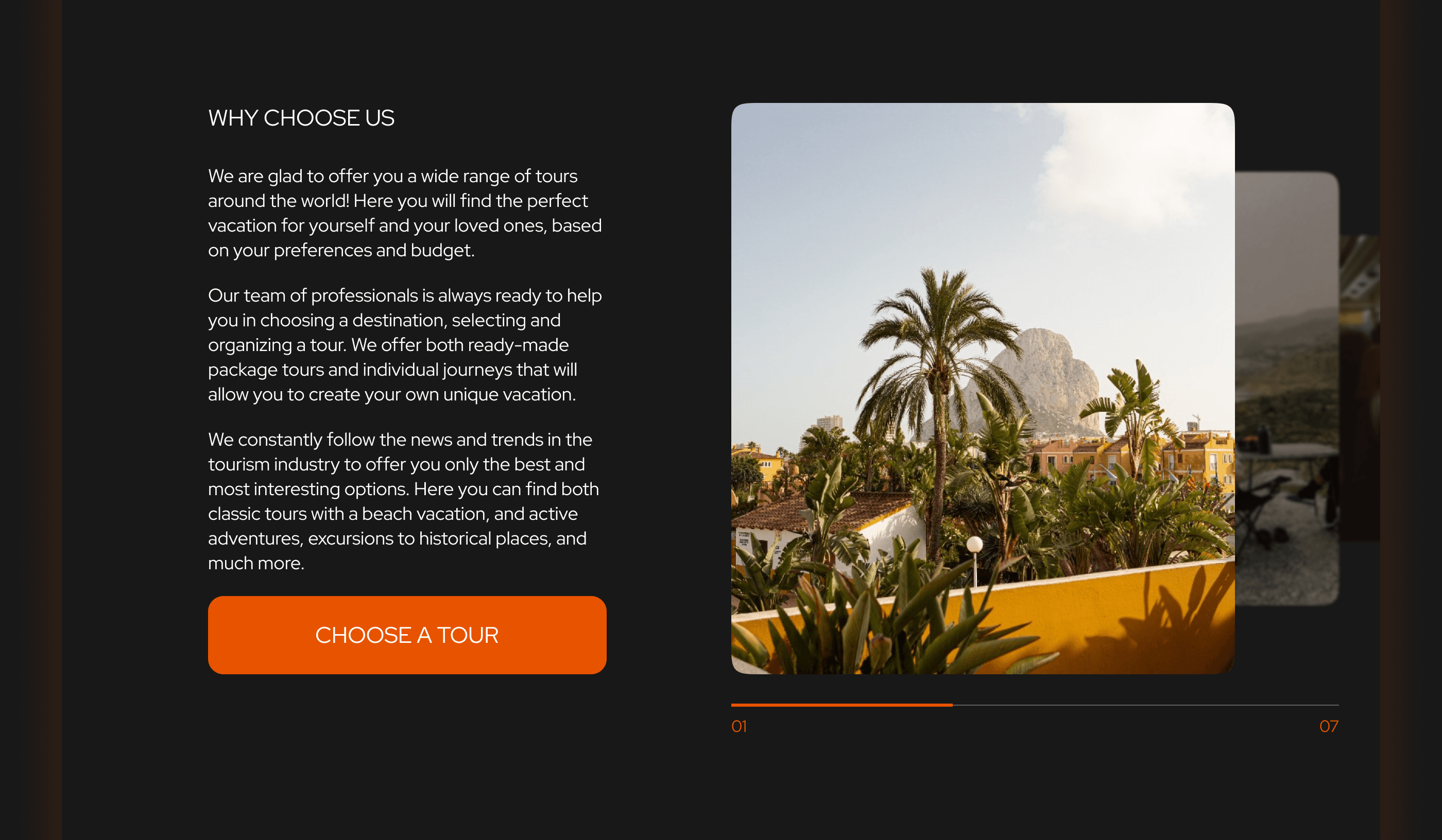 Open Tour website — Изображение №5 — Интерфейсы на Dprofile
