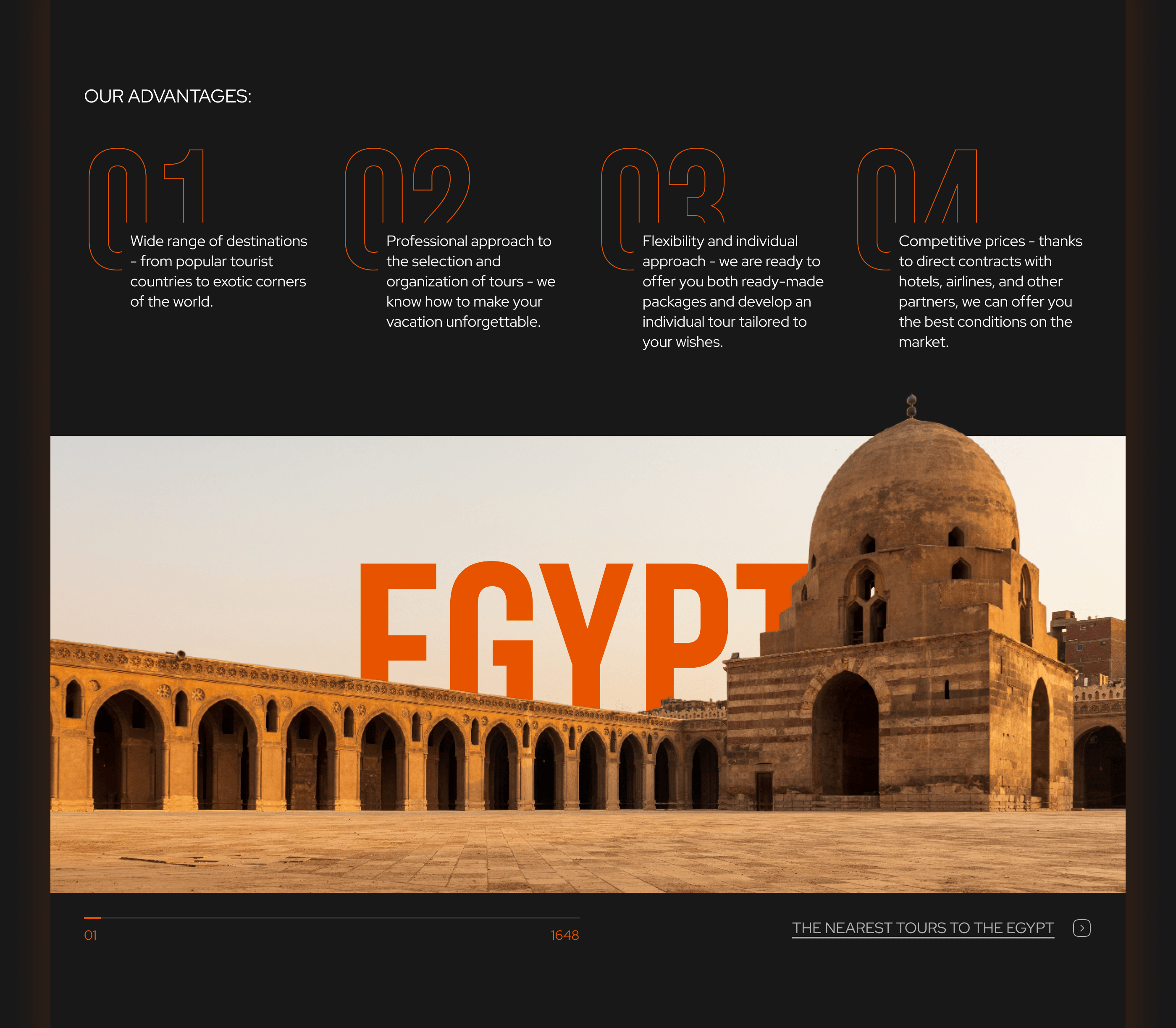 Open Tour website — Изображение №6 — Интерфейсы на Dprofile