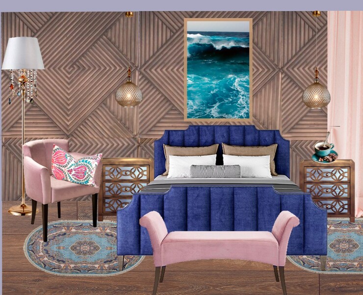 Концепт борд к проекту интерьера квартиры — Графика, Маркетинг на Dprofile