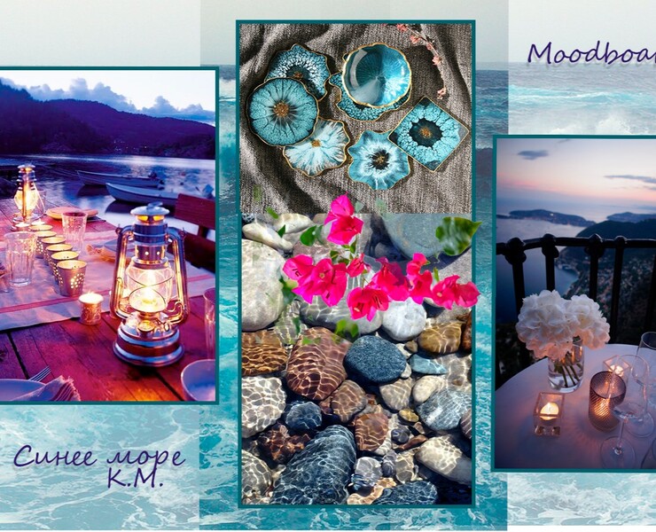 Мудборд к интерьеру квартиры — Графика, Маркетинг на Dprofile