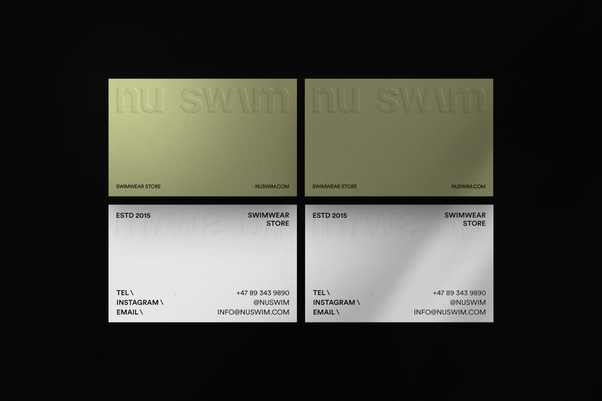 NU SWIM | Swimwear brand identity concept — Изображение №5 — Брендинг на Dprofile