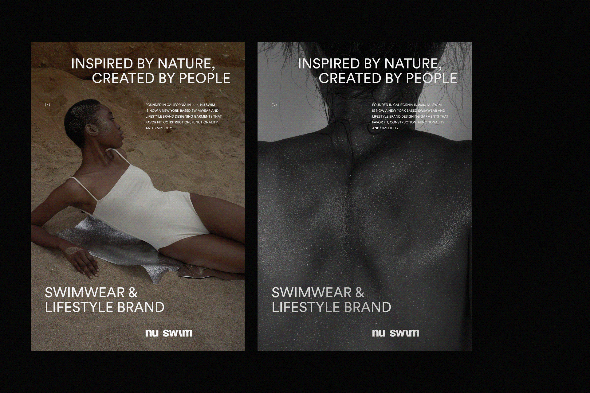 NU SWIM | Swimwear brand identity concept — Изображение №9 — Брендинг на Dprofile