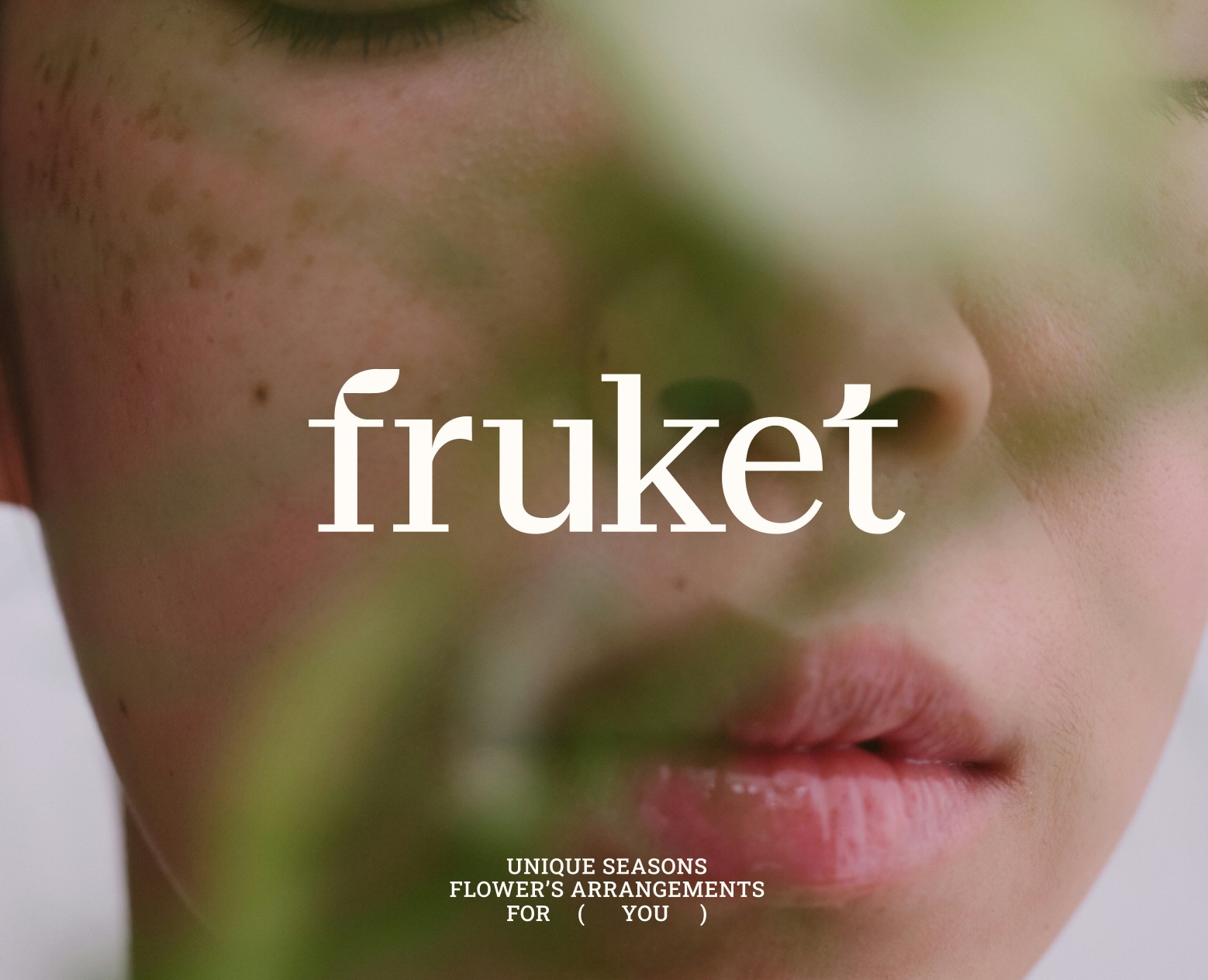 fruket | brand identity, айдентика для цветочного бутика на Dprofile