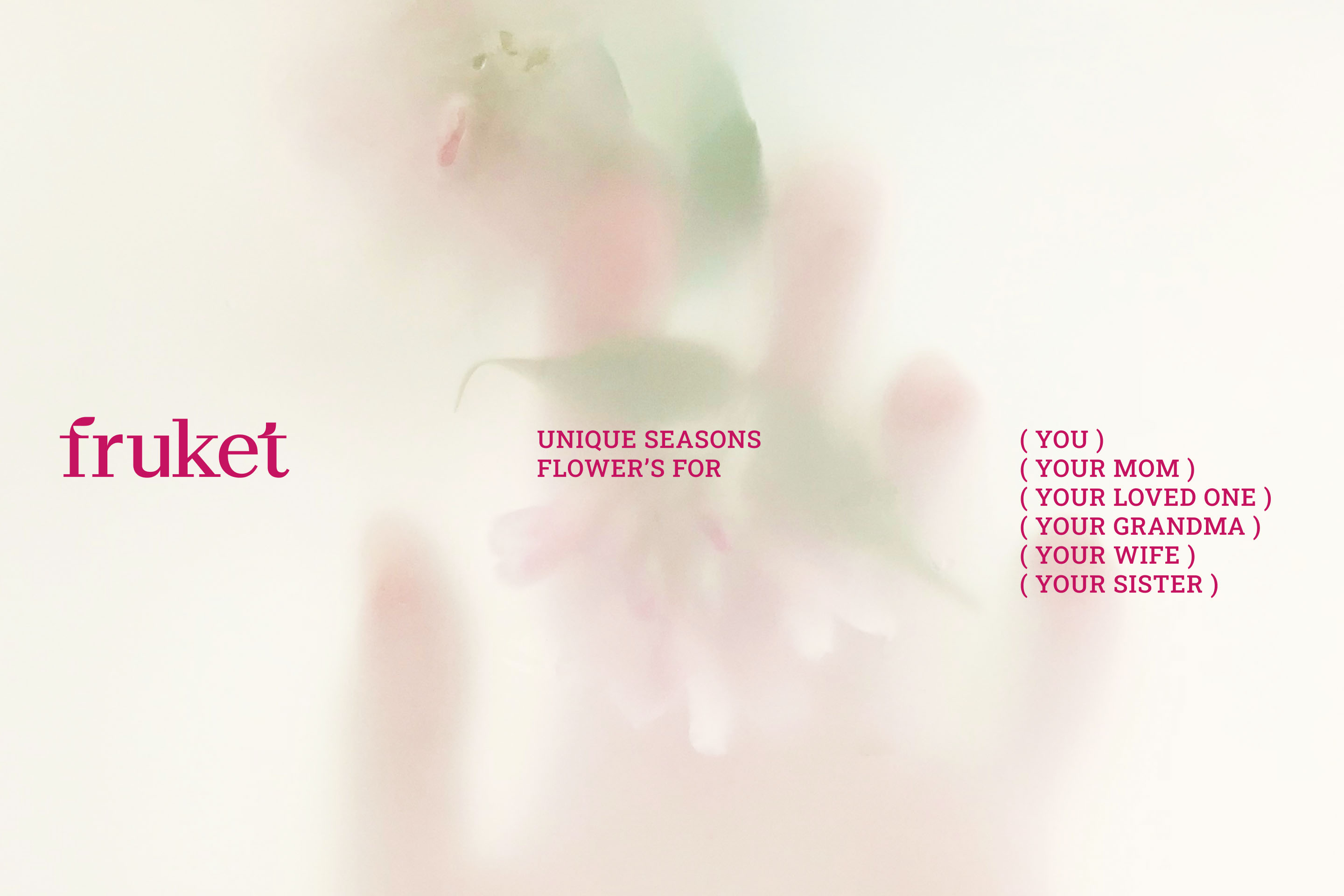 fruket | brand identity, айдентика для цветочного бутика — Изображение №3 — Брендинг на Dprofile
