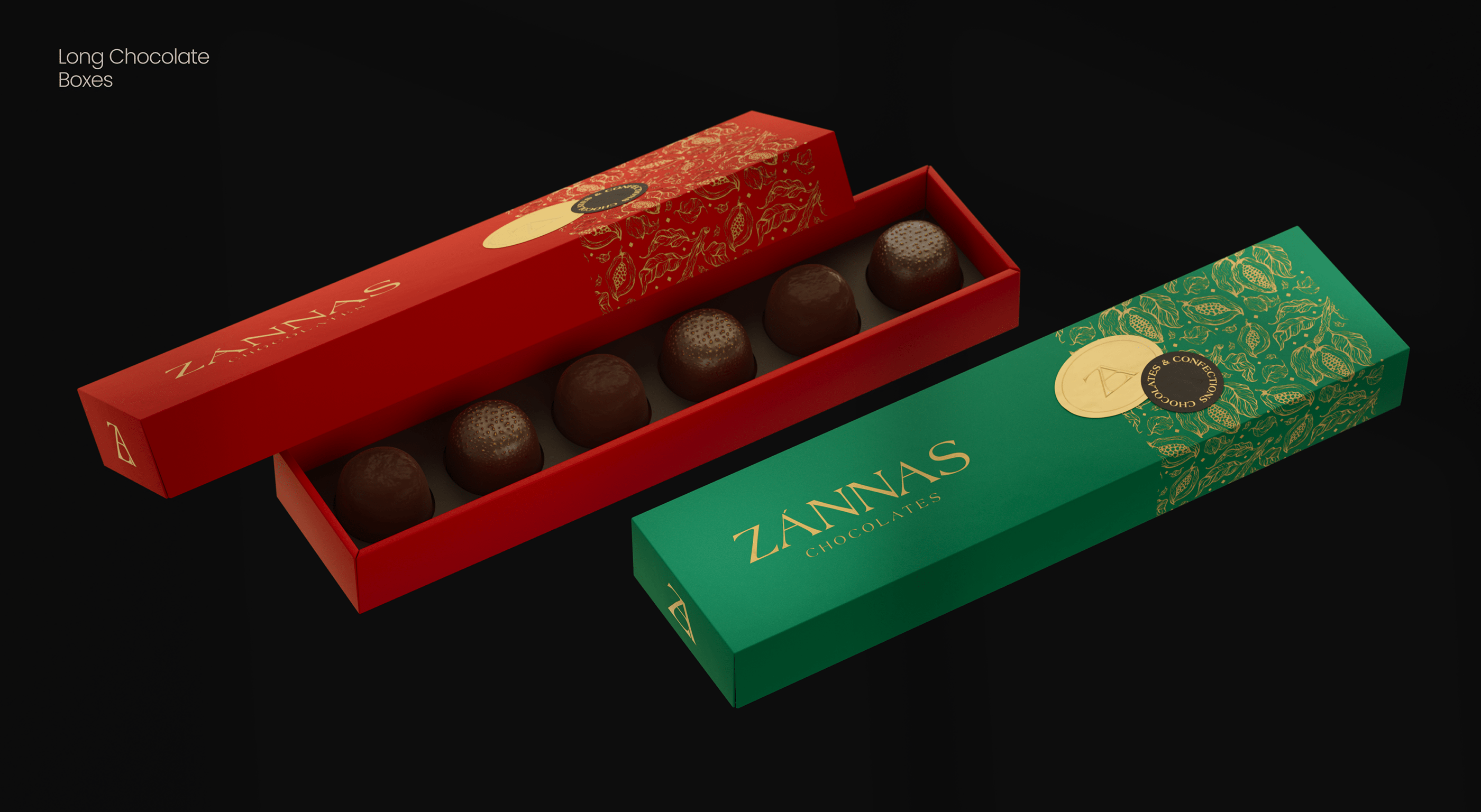 Zanna's Chocolates Visual Brand identity — Изображение №14 — Брендинг на Dprofile