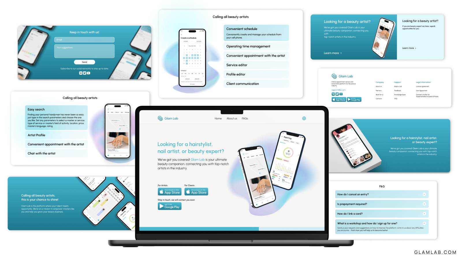 Glamlab — Изображение №3 — Интерфейсы на Dprofile