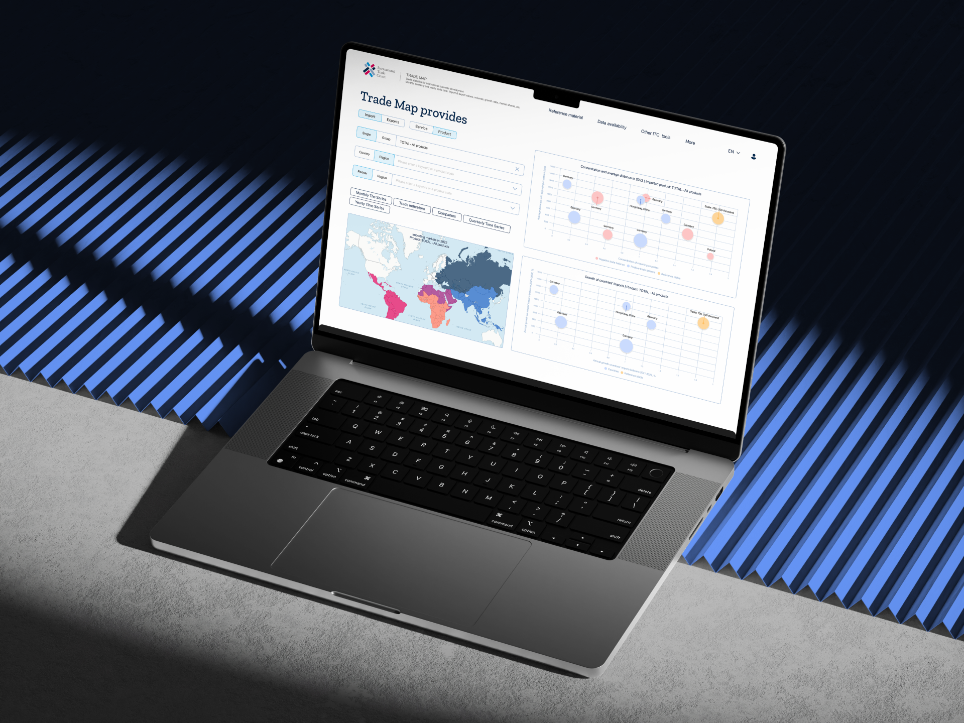 TradeMap — Изображение №1 — Интерфейсы на Dprofile