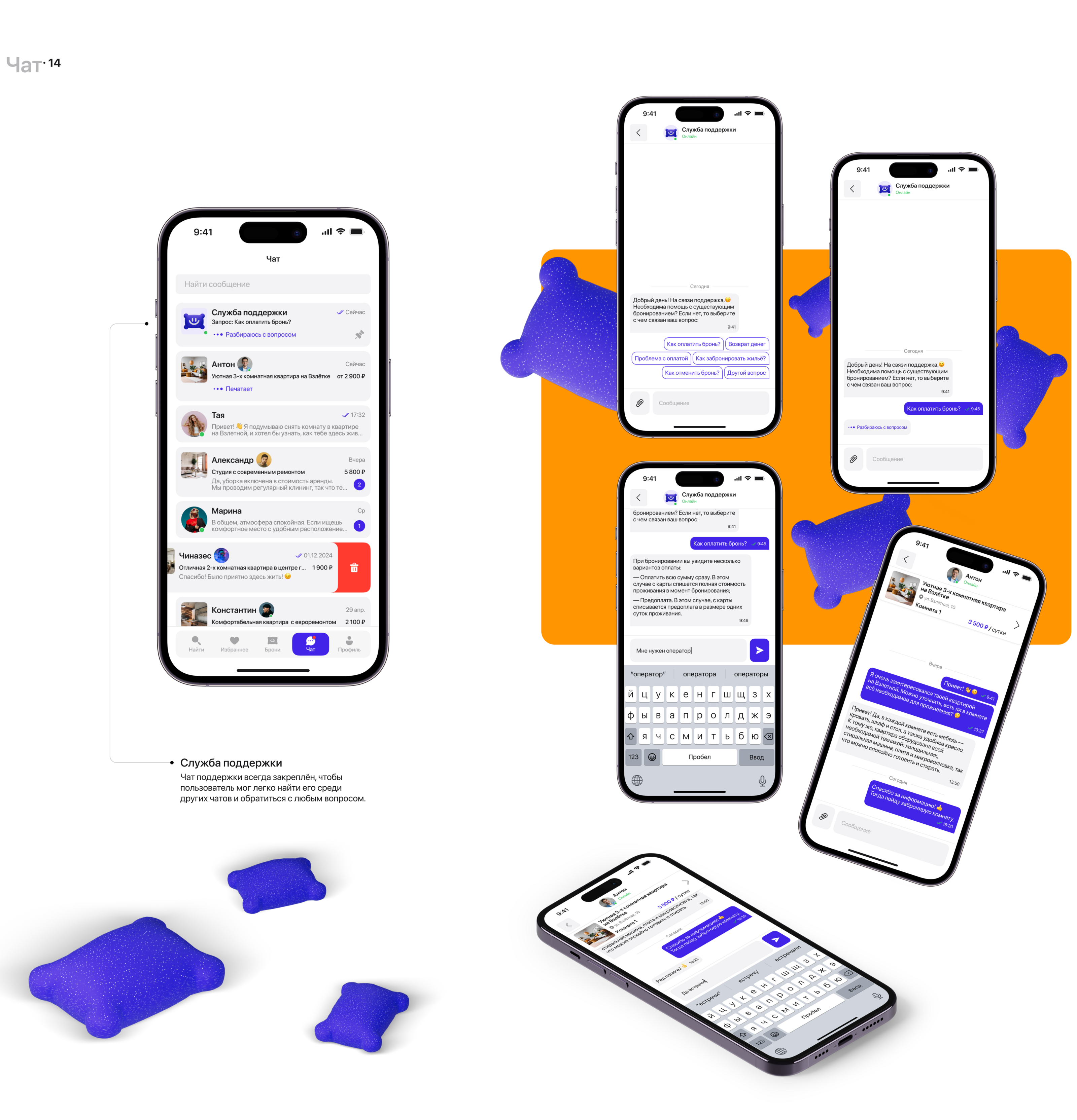 TogetheRent | Mobile App | Co-Living — Изображение №12 — Интерфейсы, Анимация на Dprofile