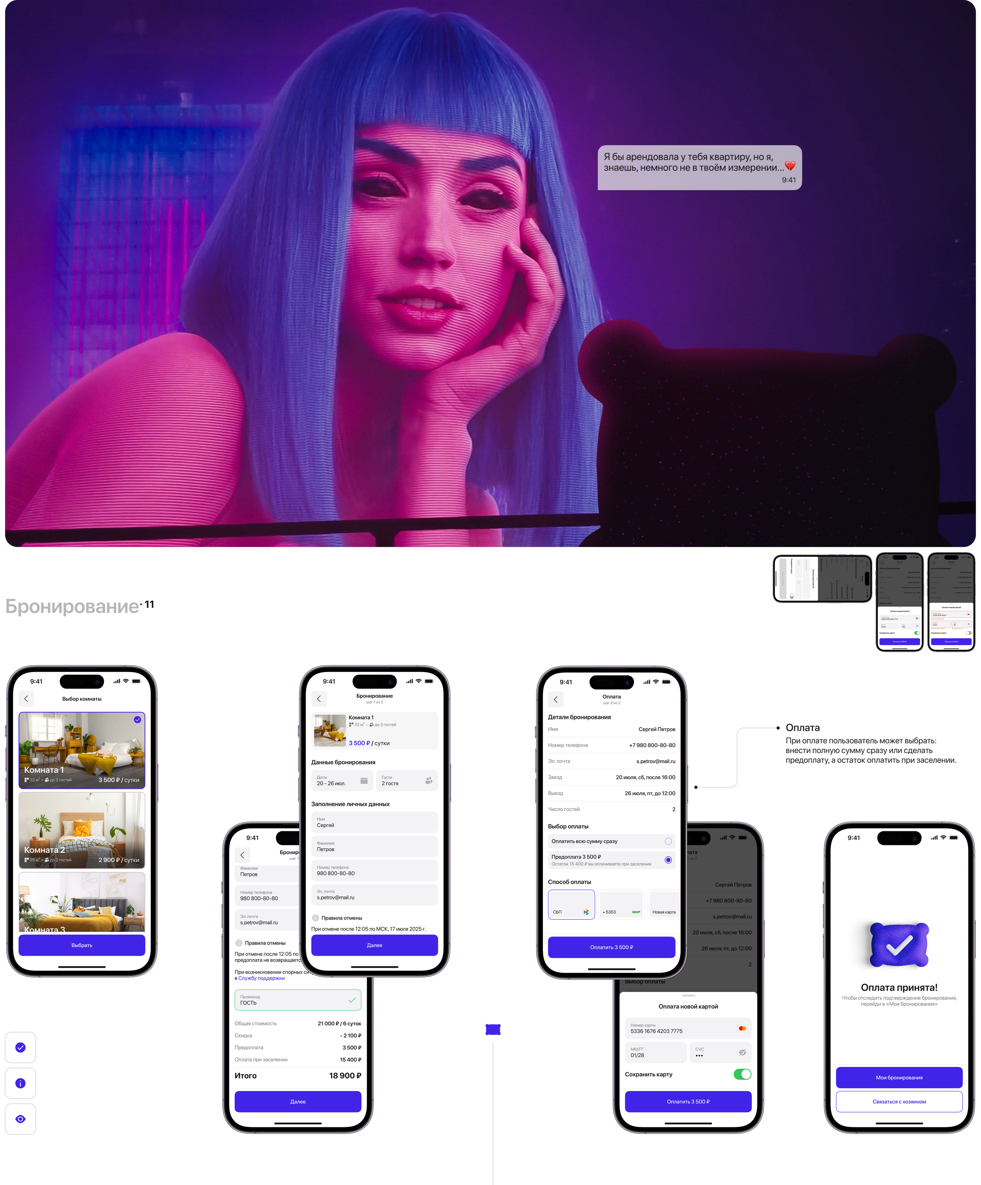 TogetheRent | Mobile App | Co-Living — Изображение №9 — Интерфейсы, Анимация на Dprofile
