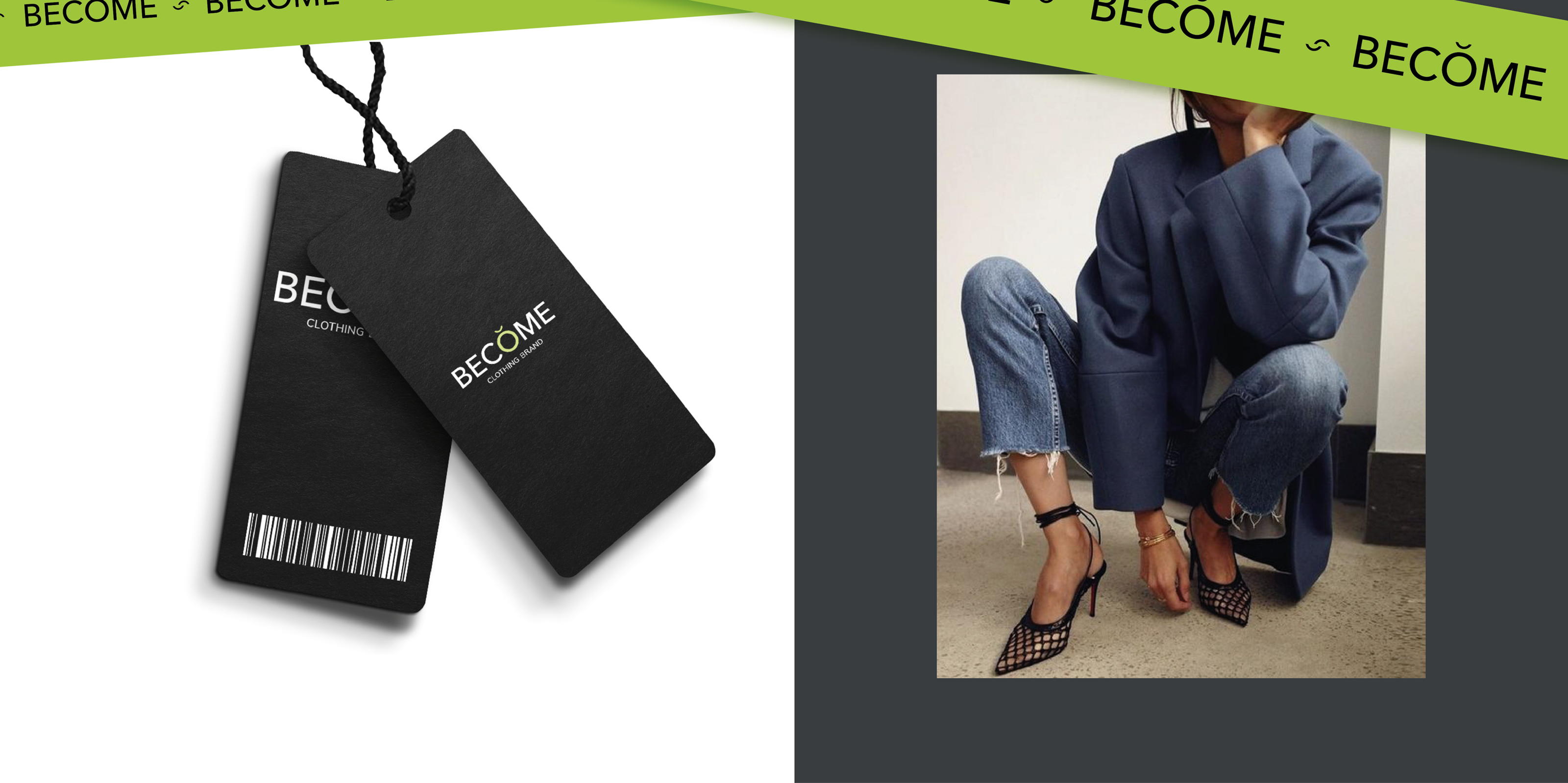 Фирменный стиль бренда одежды BECOME — Изображение №8 — Брендинг, Графика на Dprofile